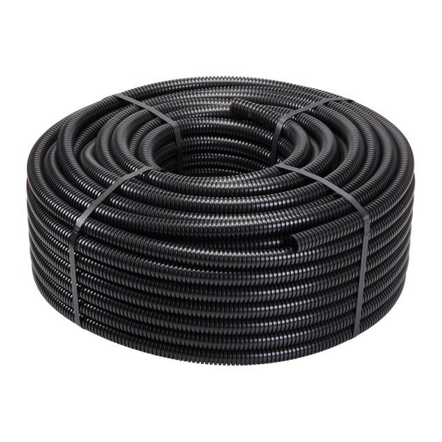 Tubo corrugato GEWISS nero  Ø 25 mm L 75 m