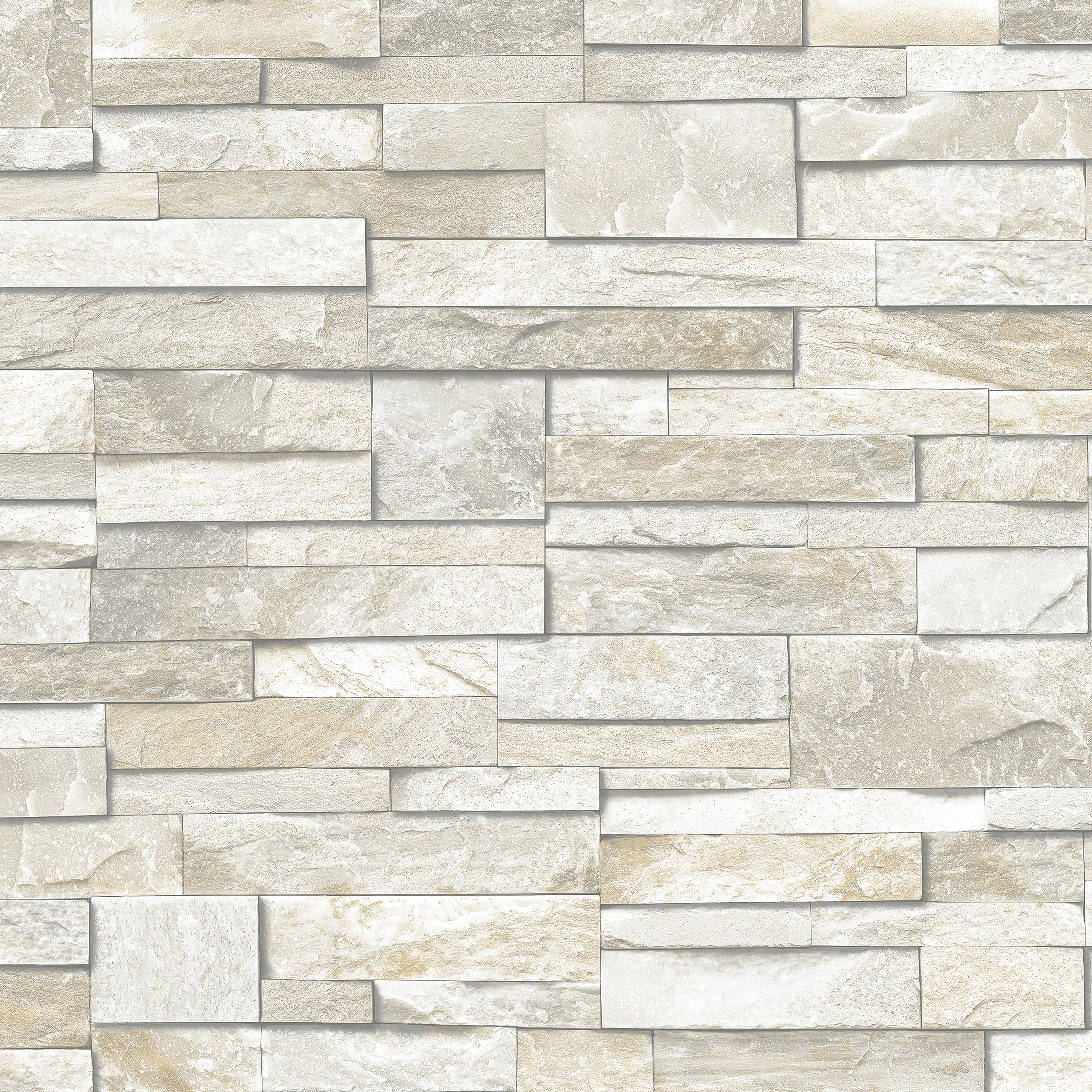 Papel de parede Pedra bege Inspire - 5