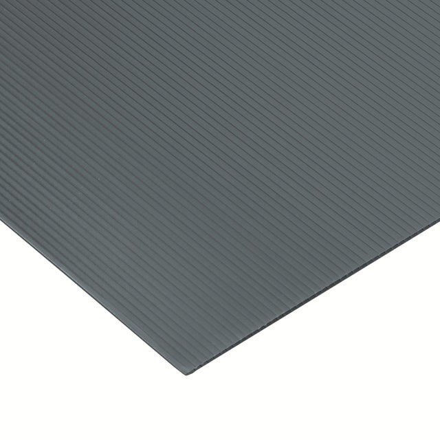 Lastra polionda polipropilene grigio 100 cm x 200 cm, Sp 2.5 mm