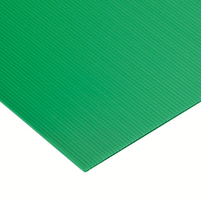 Lastra polionda polipropilene verde 100 cm x 200 cm, Sp 2.5 mm