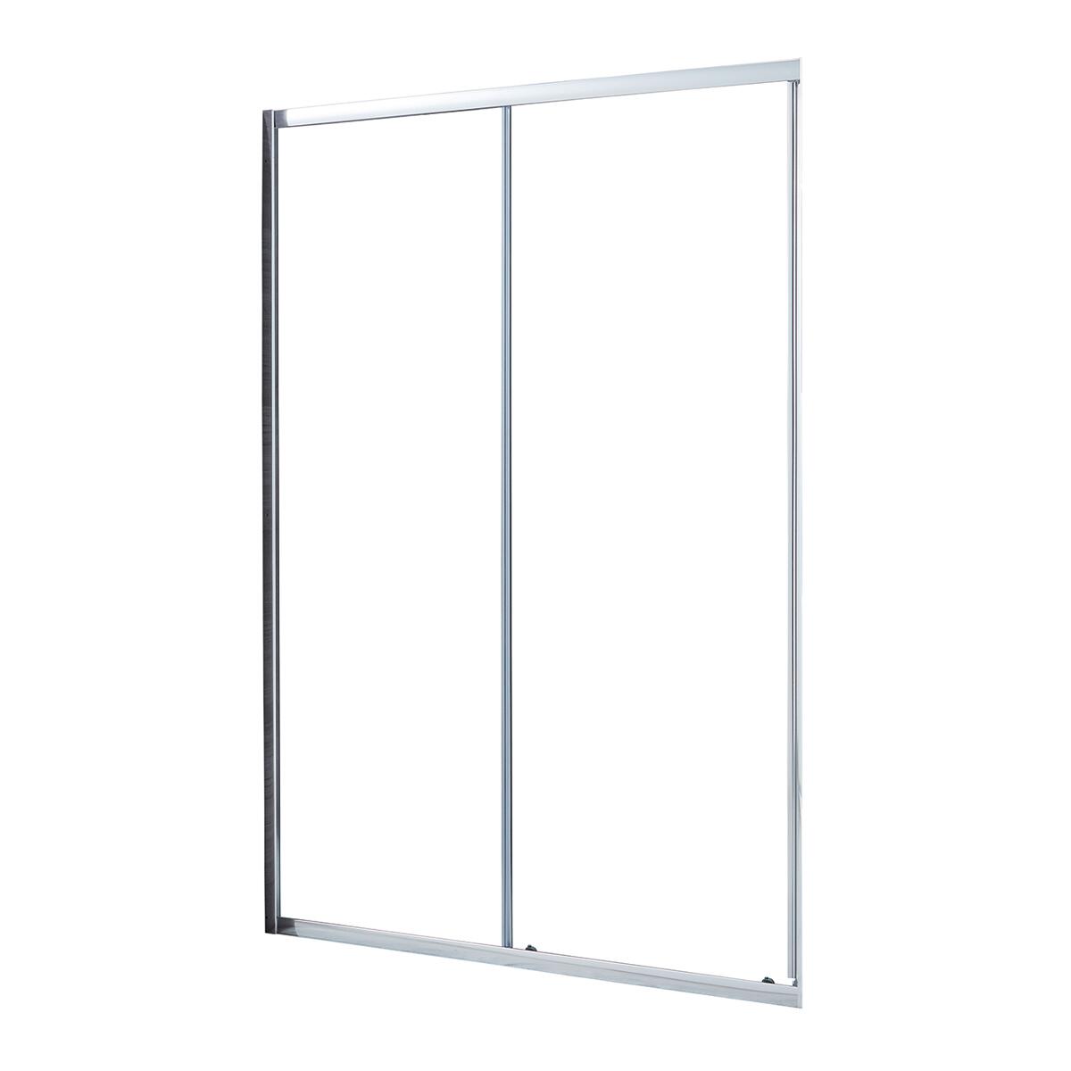Porta doccia scorrevole Essential, L 117-120 cm x H 185 cm x SP 4 mm, profilo cromo - 5