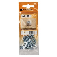 Viti Metrica Zinc A Testa Cilindrica 6x25 Pz 10 Viti Metrica Zinc A Testa Cilindrica 6x25 Pz 10