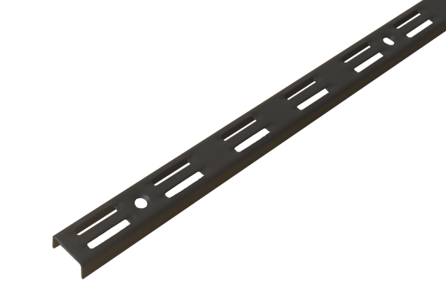 Cremallera sistema  doble 100cm negro SPACEO
