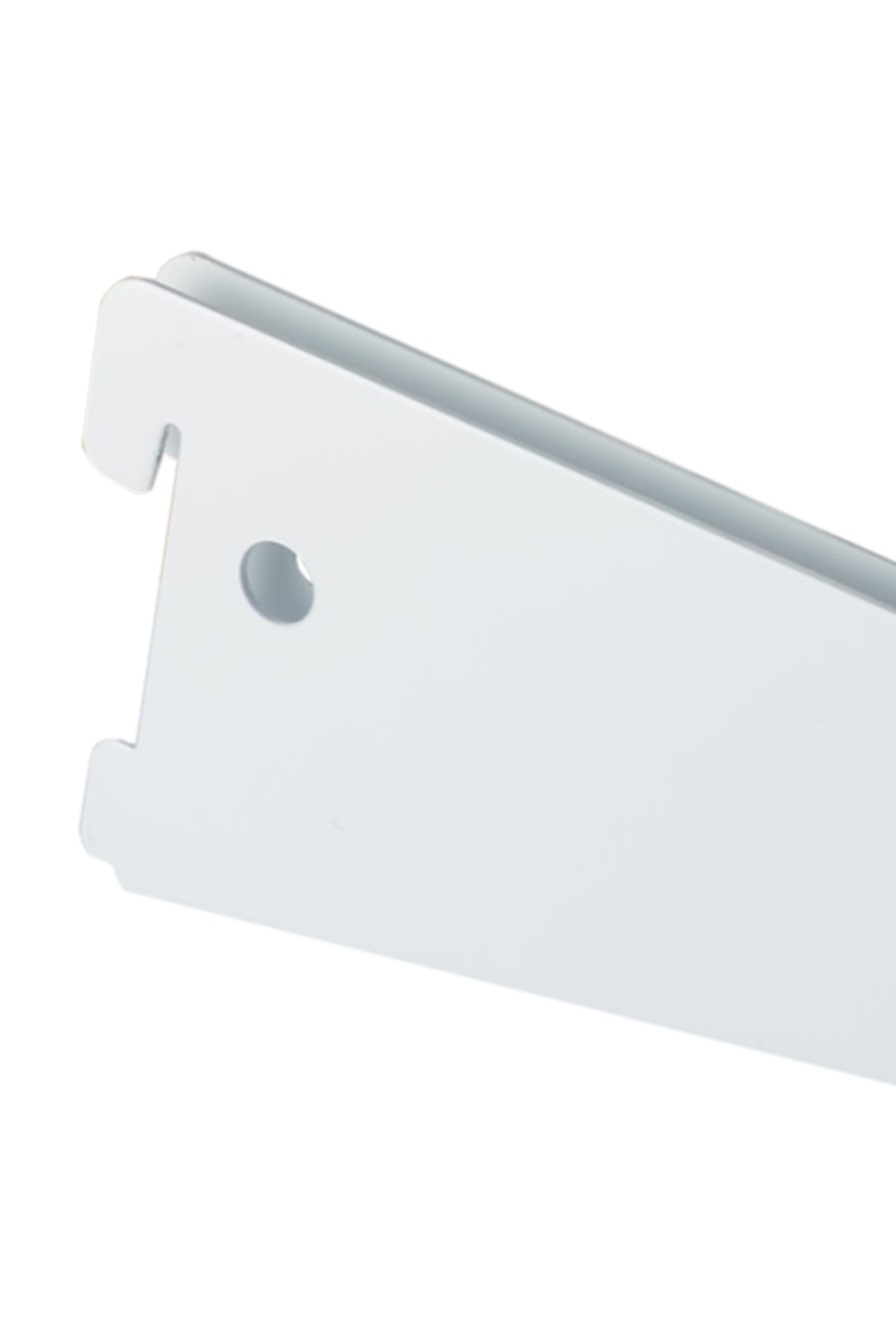 Supporto doppio per mensola Spaceo L 28.1 x H 1 x P 27 cm bianco - 4