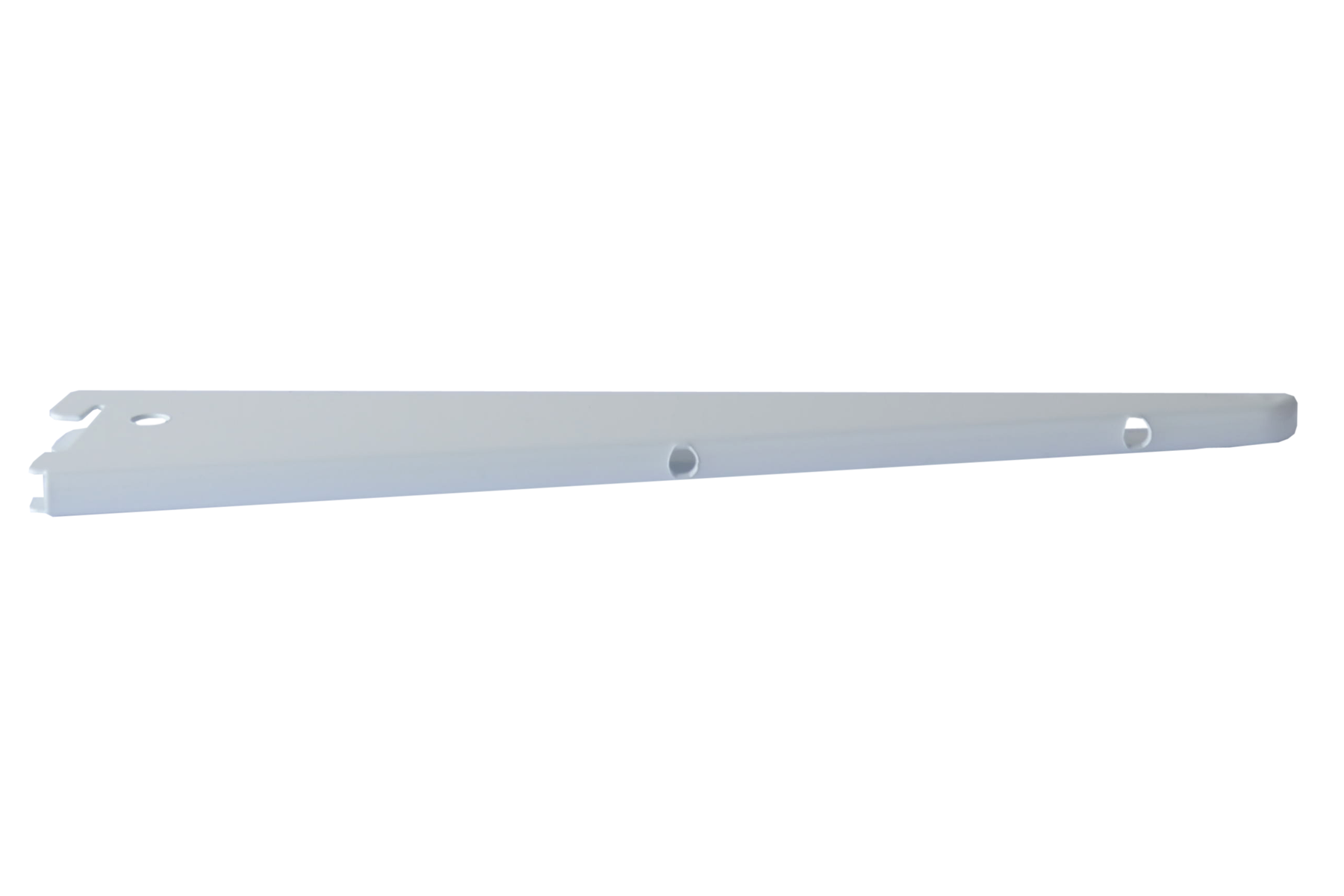 Supporto doppio per mensola Spaceo L 28.1 x H 1 x P 27 cm bianco - 3