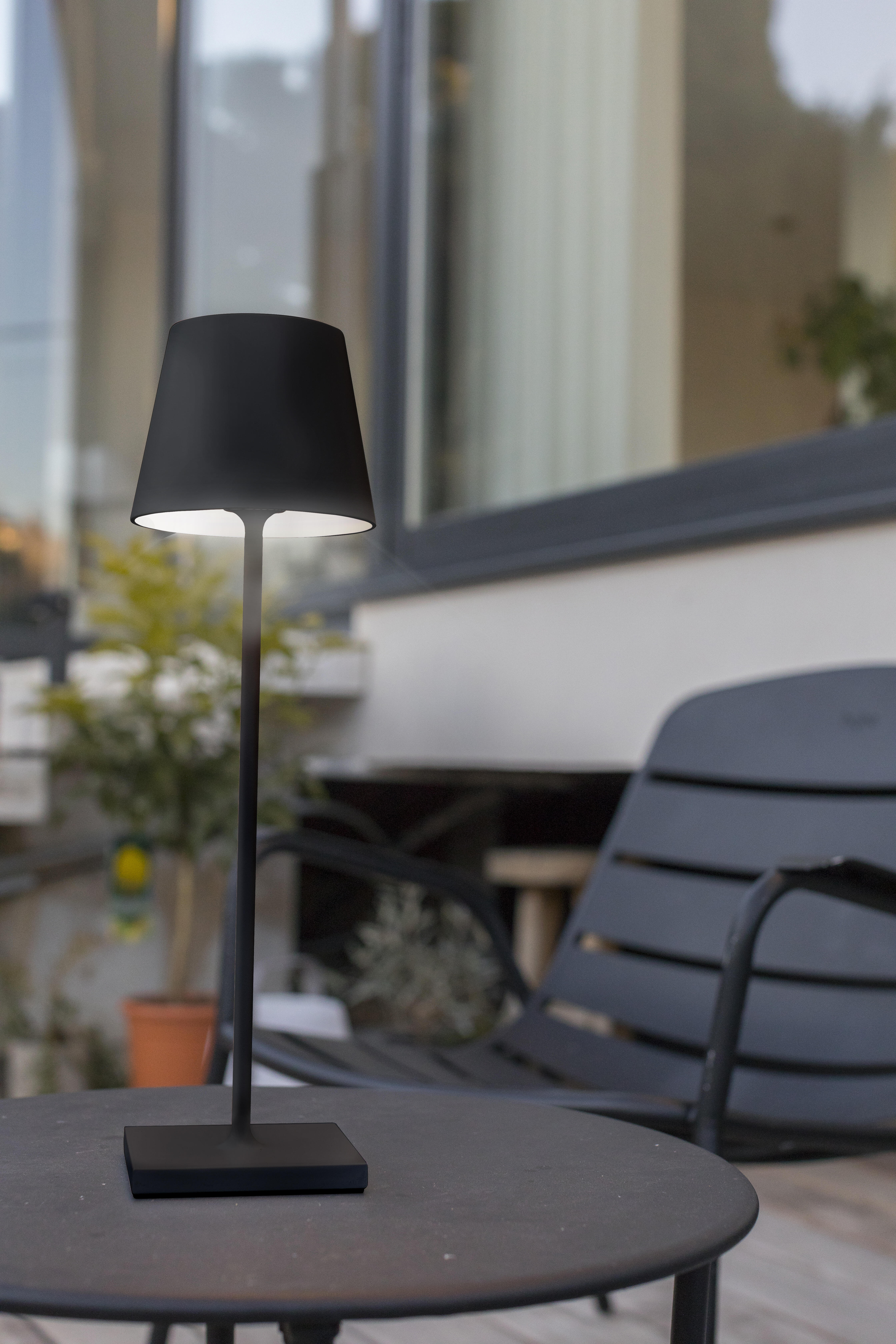 Lampada da esterno senza fili Kelly grigio / argento , luce bianco IP54 LUMISKY - 12
