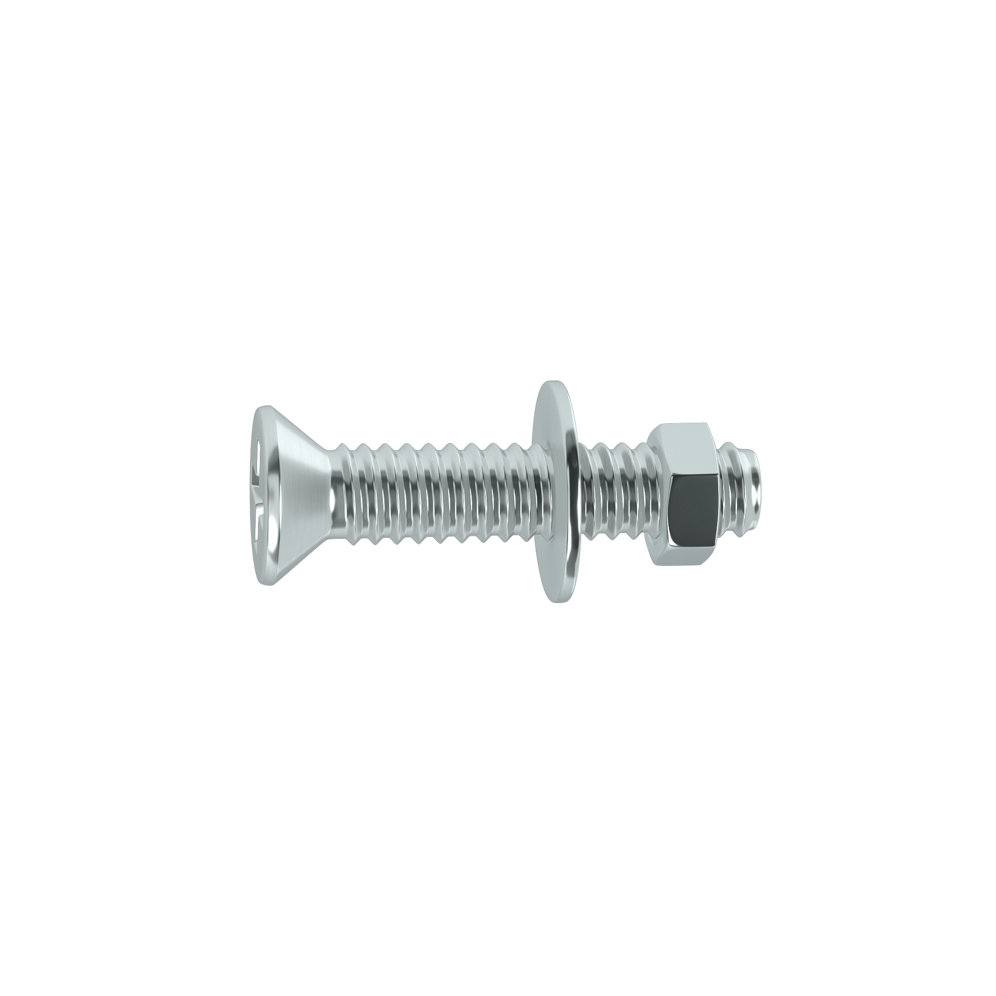 20 parafusos STANDERS PHILIPS ZINCADO 5X15 - 4