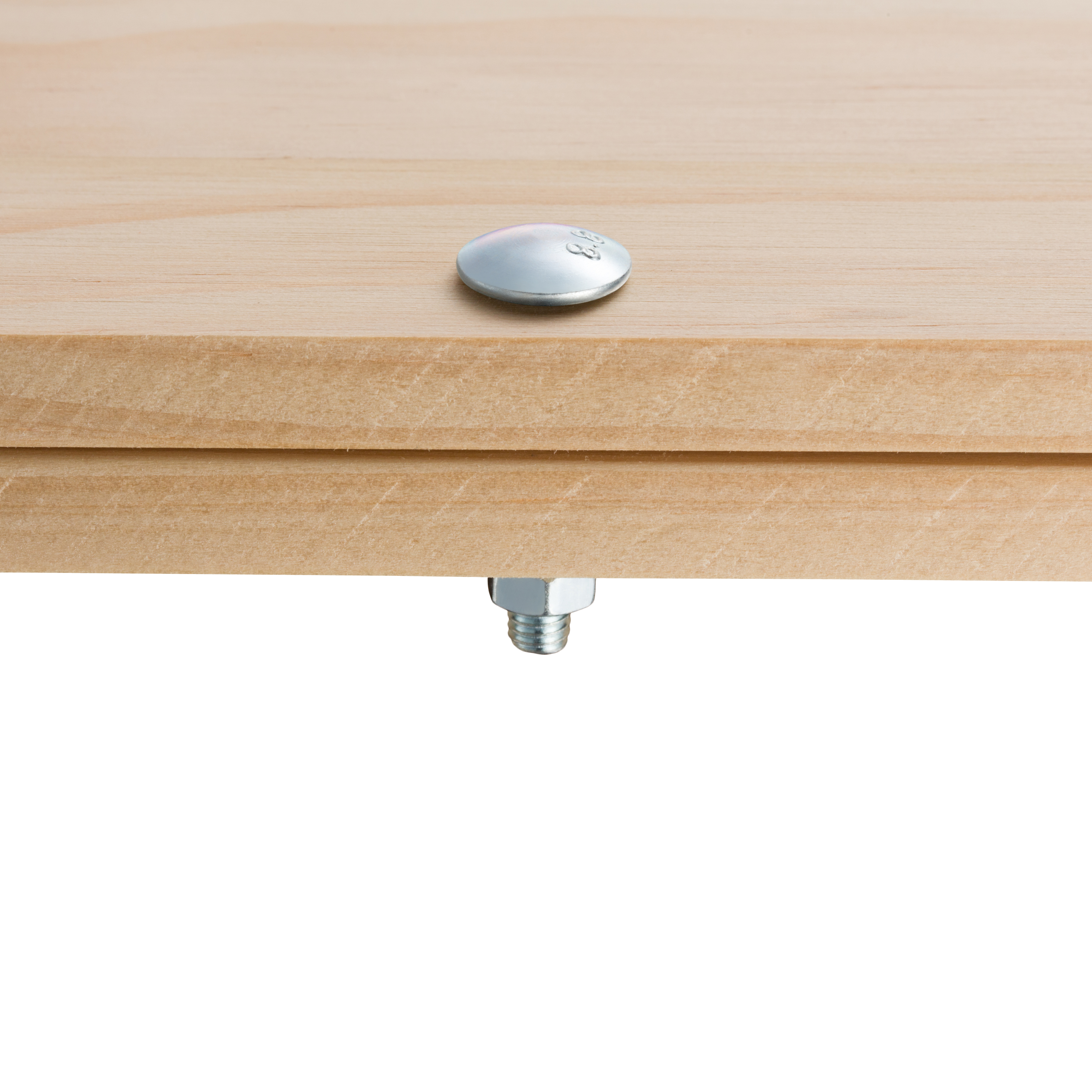 6 Tornillo de métrica cabeza redonda sin muesca de acero , Ø 5 x L.20 mm - 8