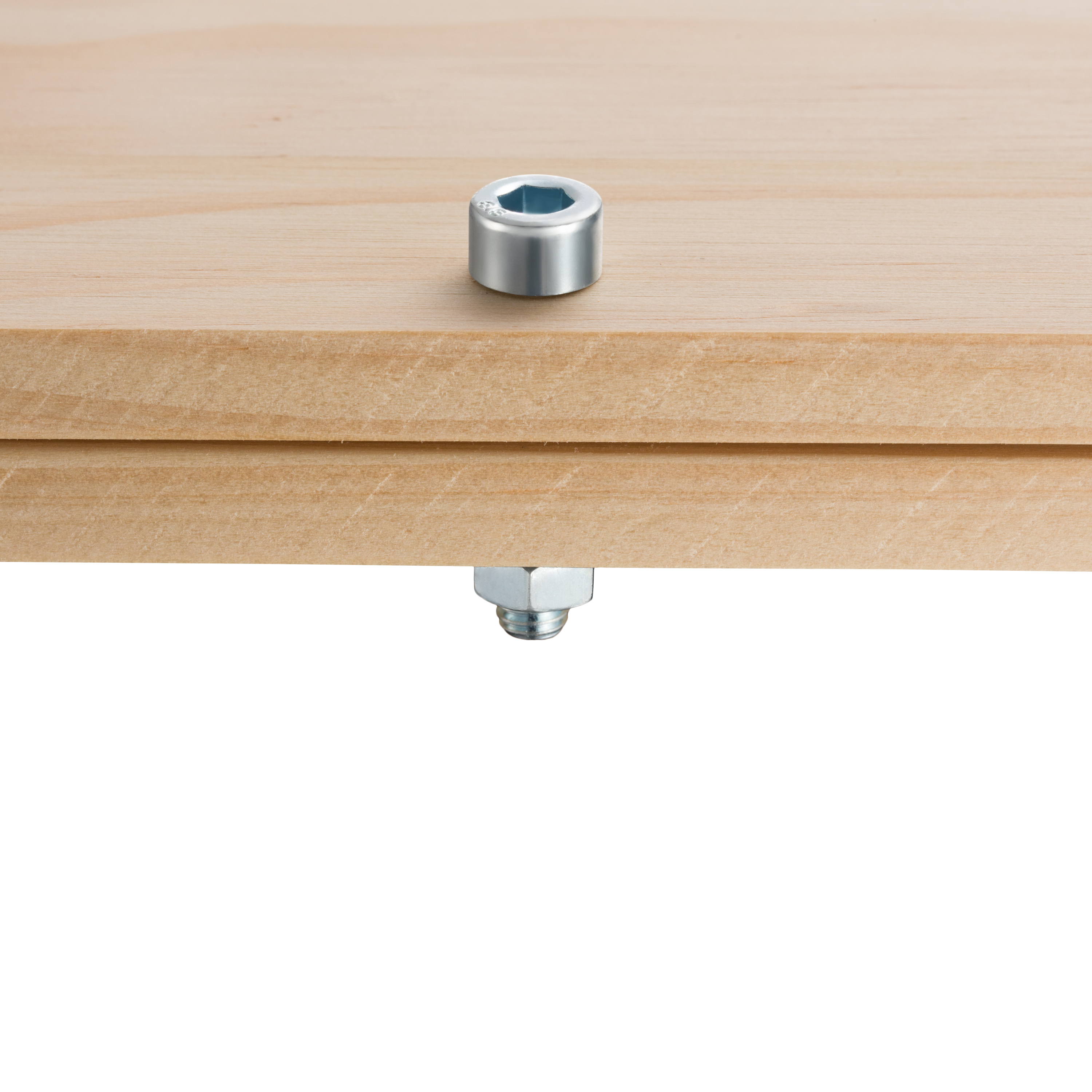 10 parafusos zincado redondo 6x20 cm Standers - 4