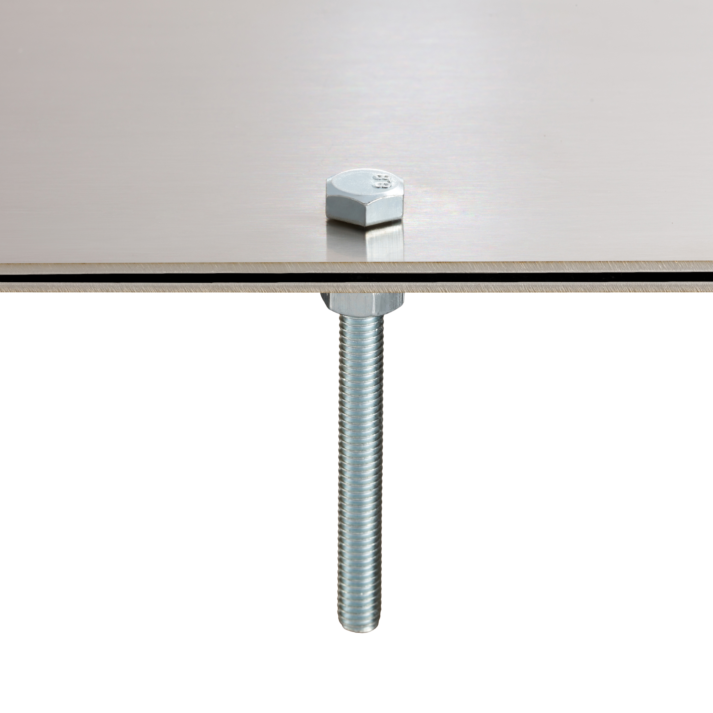 6 parafusos STANDERS SEXTAVADO ZINCADO 8X80MM - 7