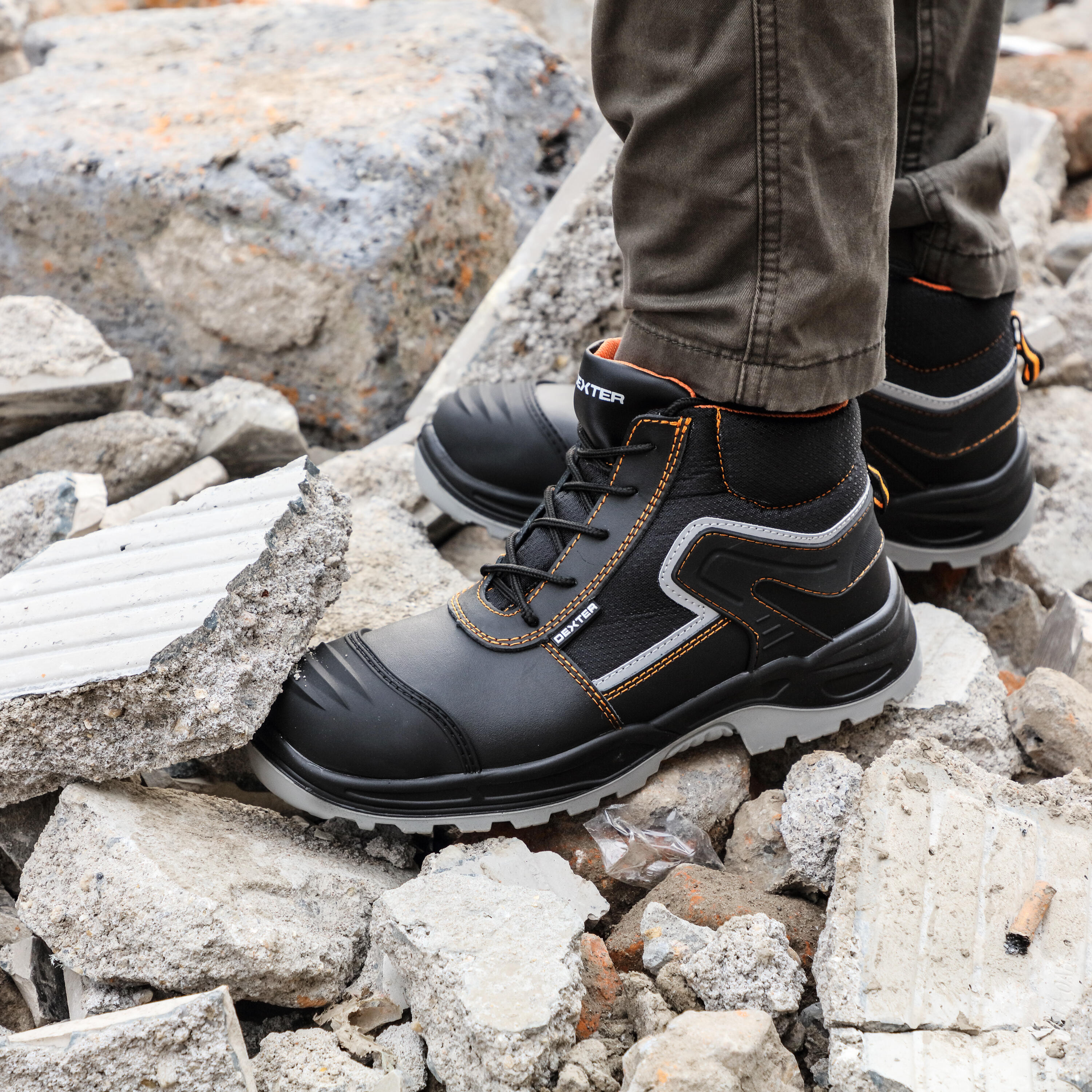 Bota de segurança preto S3 tamanho 47 Dexter - 4