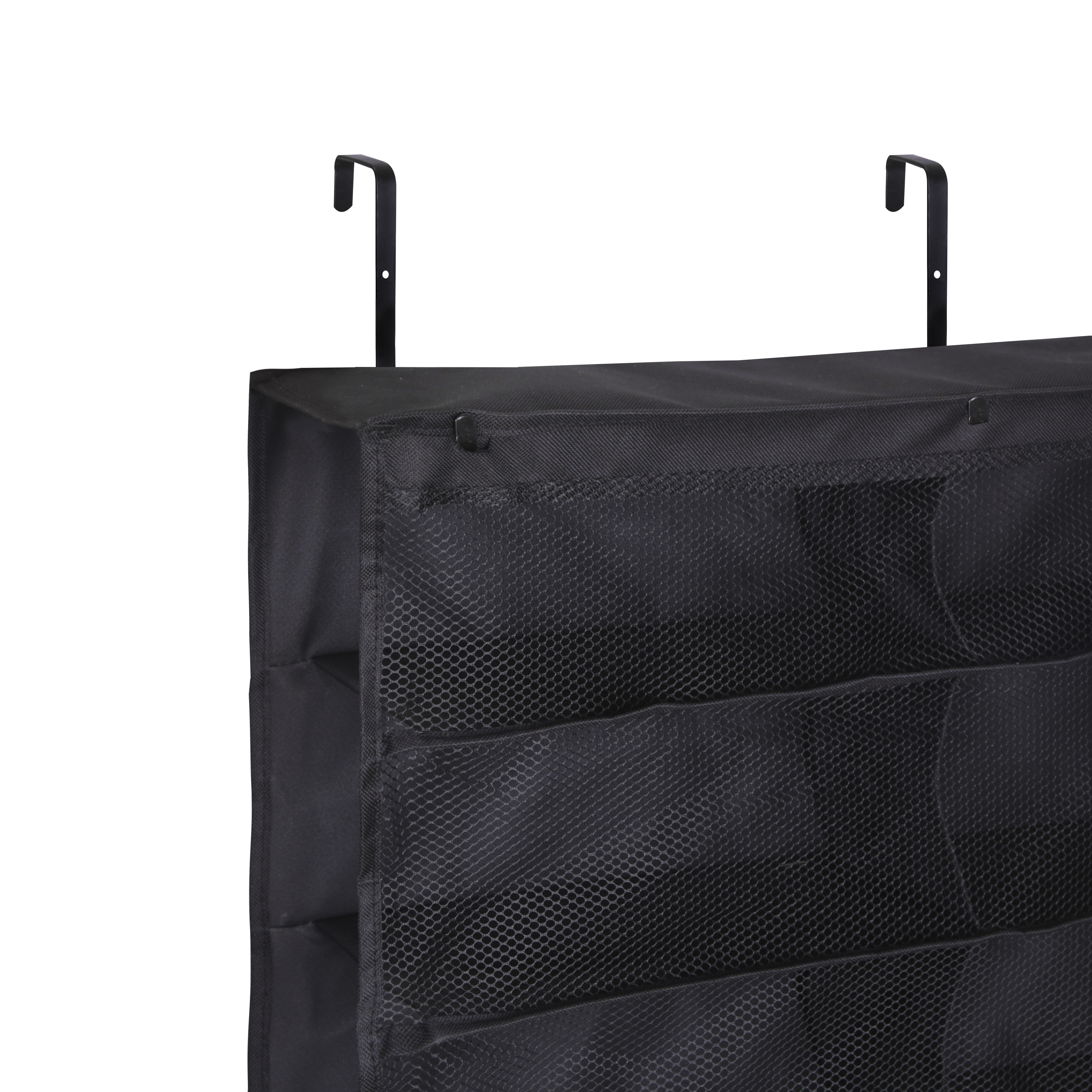 Sapateira para porta SPACEO TEXTIL 152X59X1.6CM PRETO 13 PARES - 6