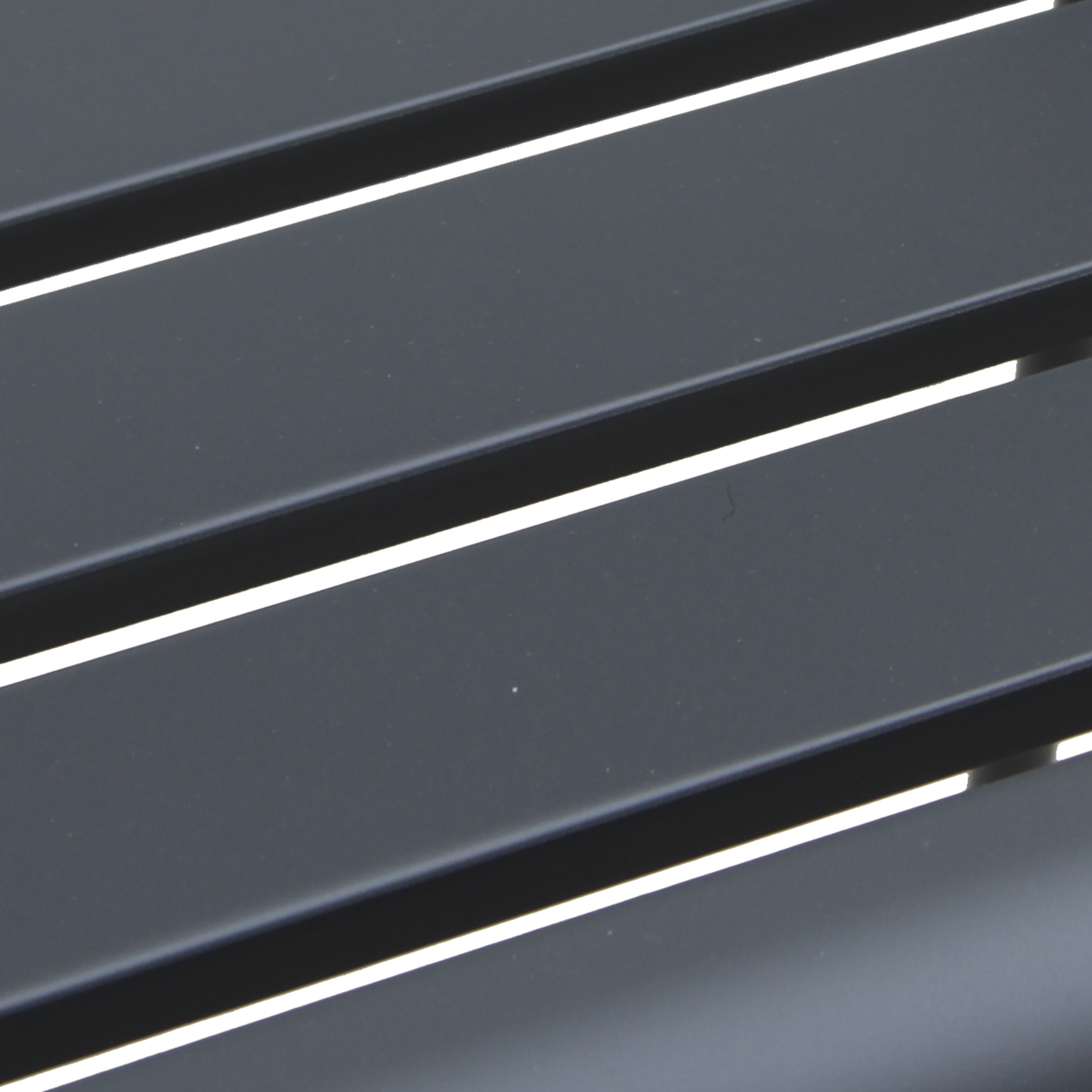 Panca da giardino in acciaio antracite Cafe, 2 posti - 13