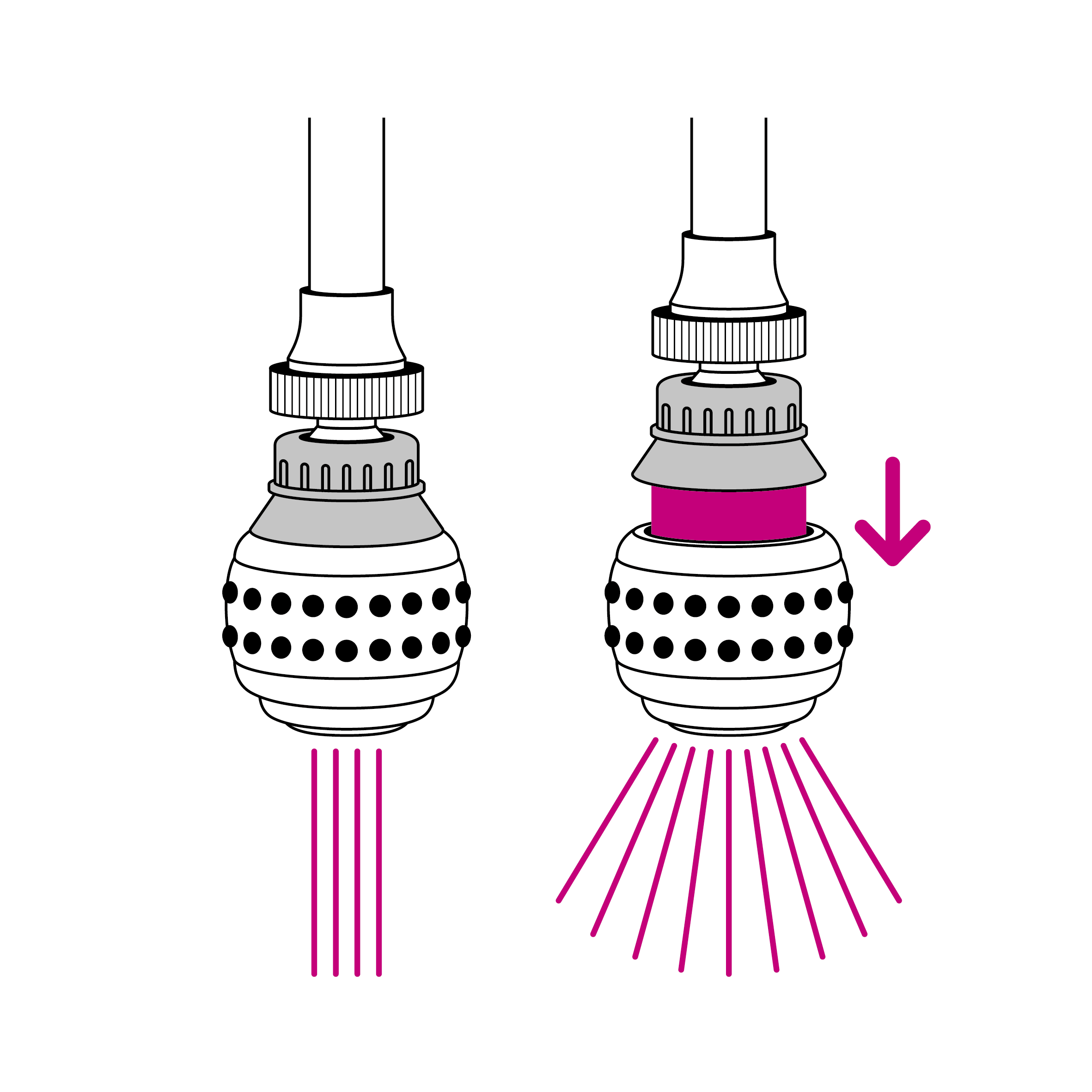 Prolongateur flexible évier orientable, F22 / M24, éco , EQUATION - 3