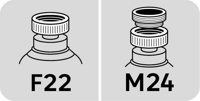 Emulsor EQUATION lava louça m24/f22 orientável 2 jatos prolongamento - 4