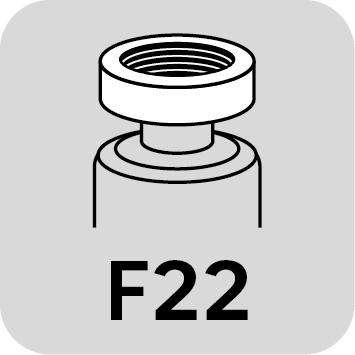 Mousseur bidet rotule orientable, F22, easyclean, éco, EQUATION - 5