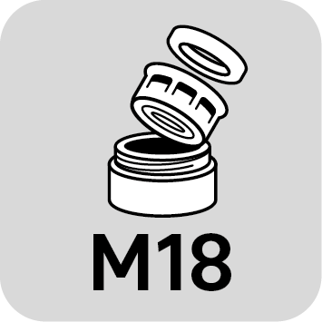 Mousseur robinet salle de bain, M18 eco, EQUATION - 6