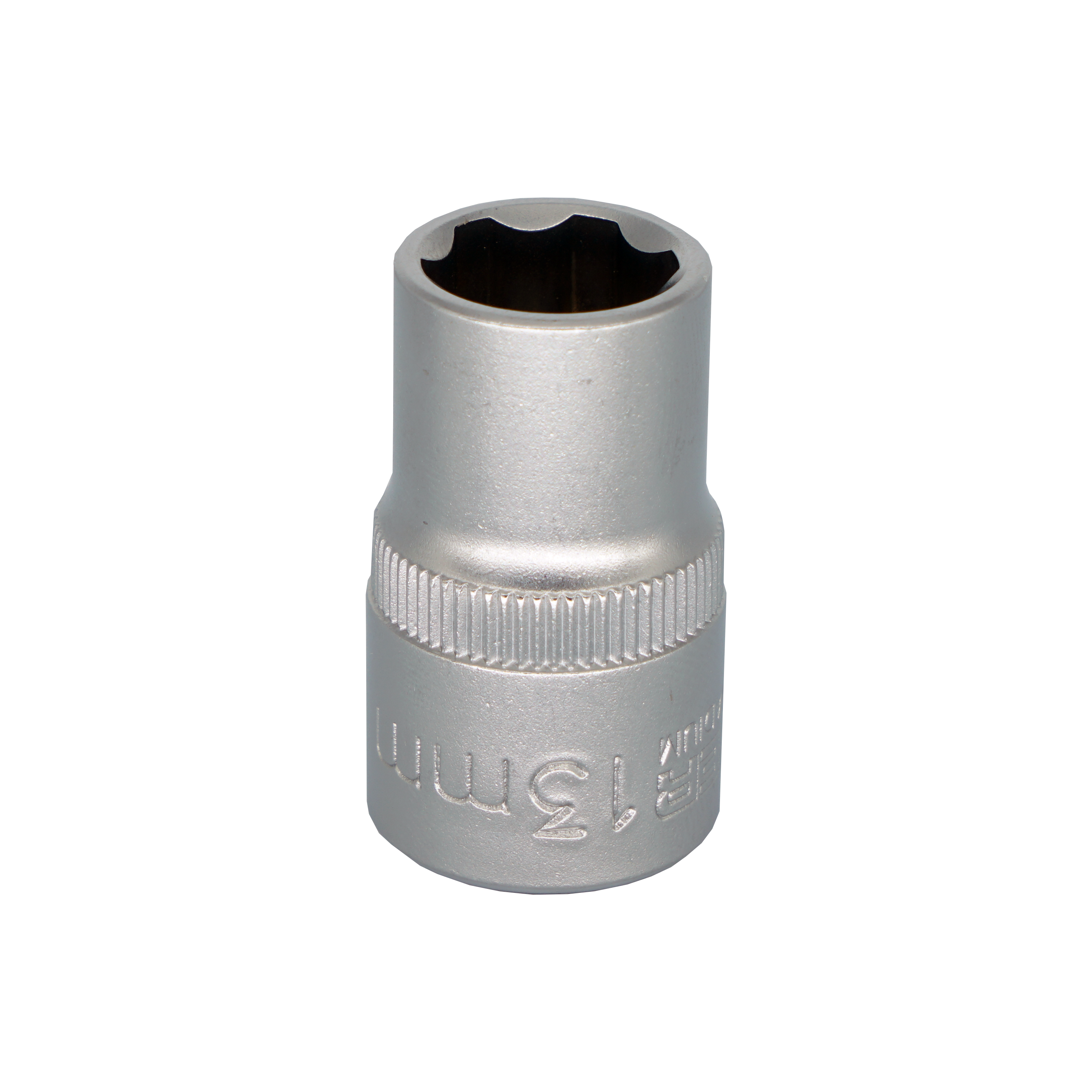 Llave de vaso DEXTER de 6 caras de 13 mm con cuadradillo de 1/2