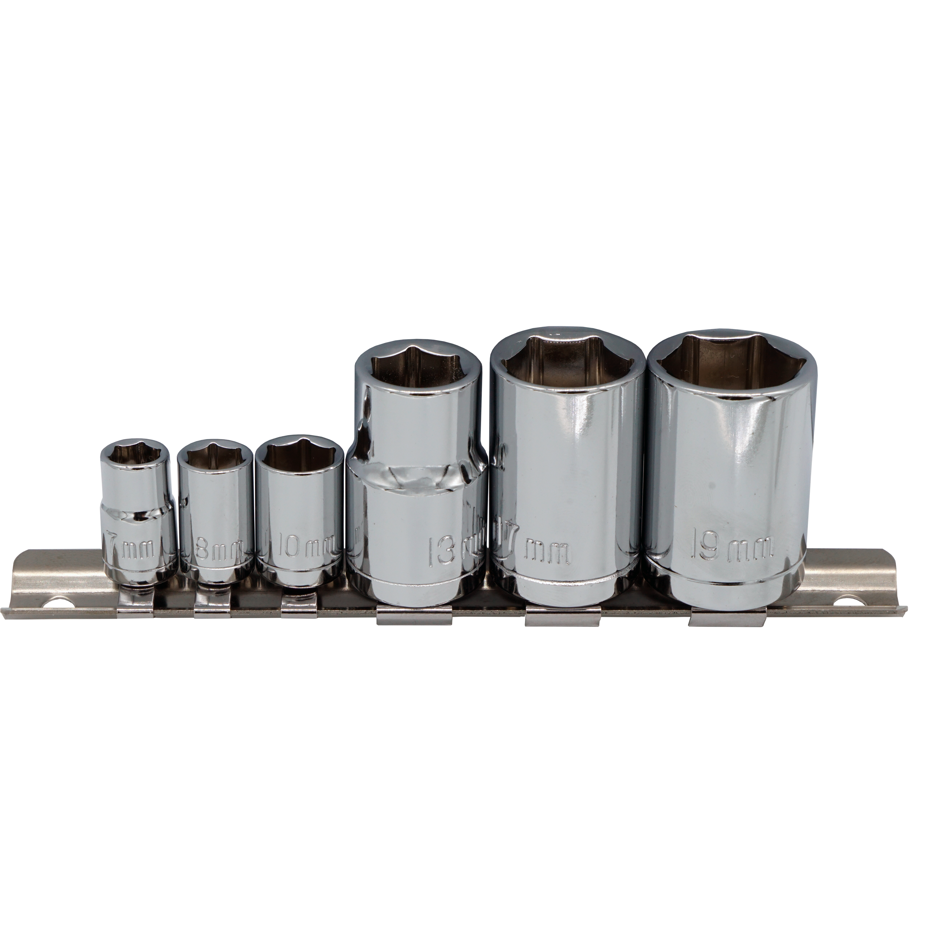 Zestaw nasadek Hex 1/2" 1/4" 6 szt.