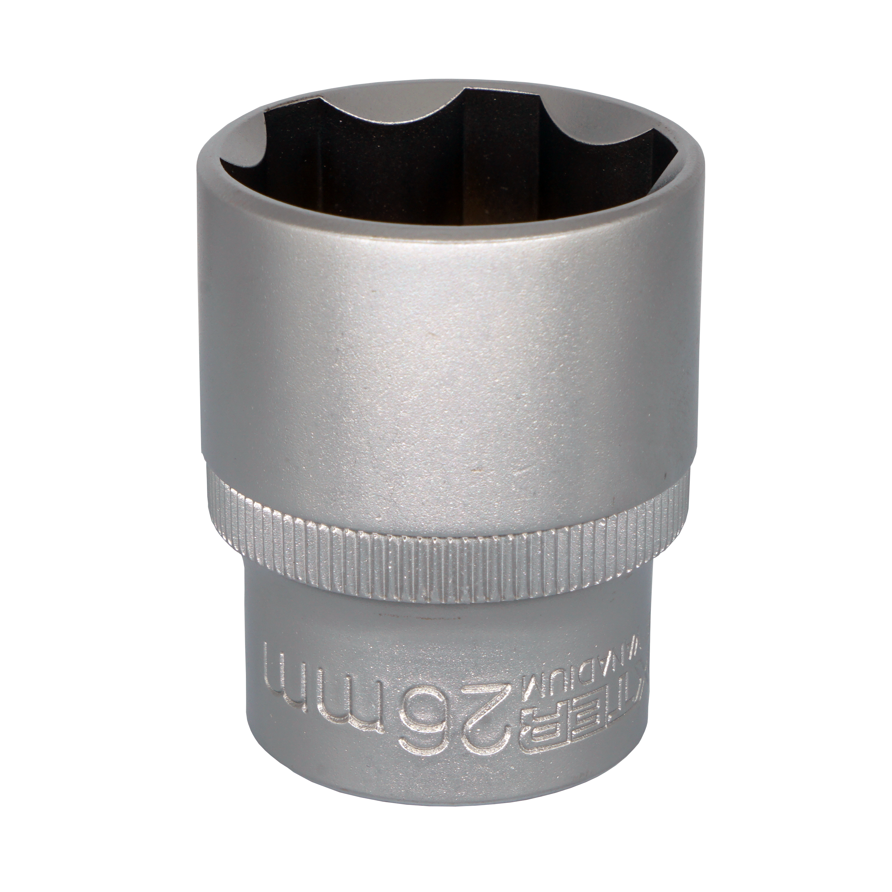 Llave de vaso dexter de 6 caras de 26 mm con cuadradillo de 1/2