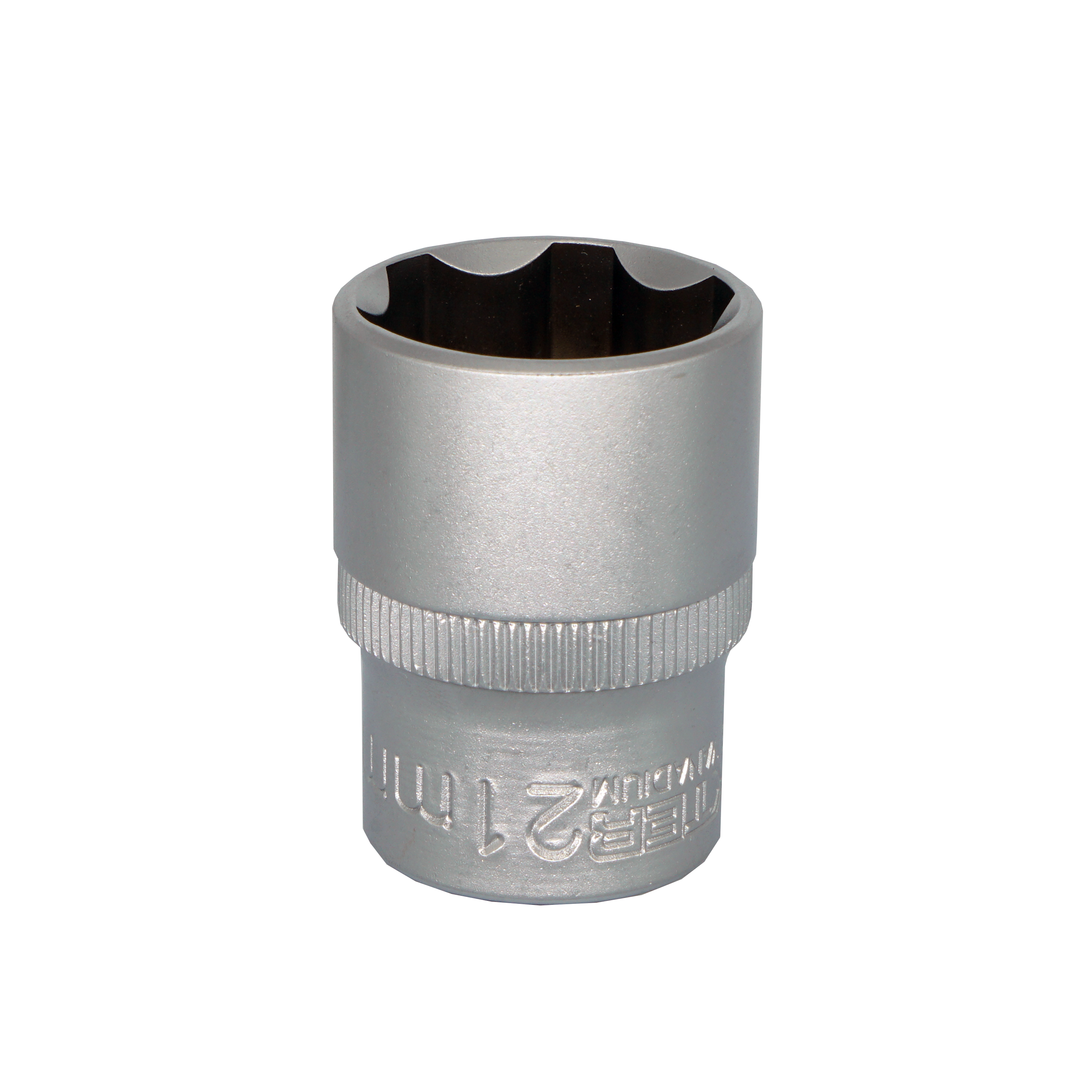 Llave de vaso dexter de 6 caras de 21 mm con cuadradillo de 1/2