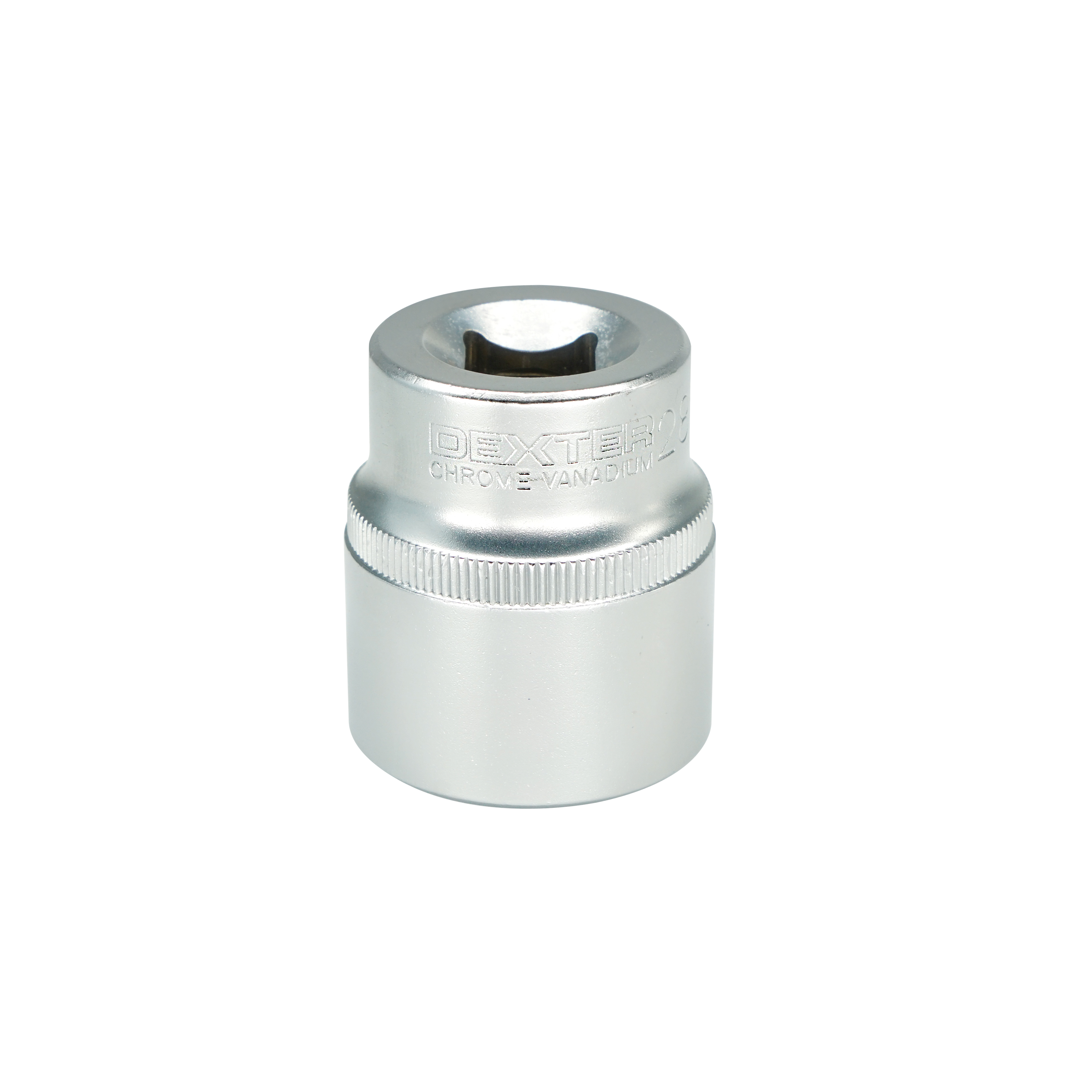 Llave de vaso dexter de 6 caras de 28 mm con cuadradillo de 1/2