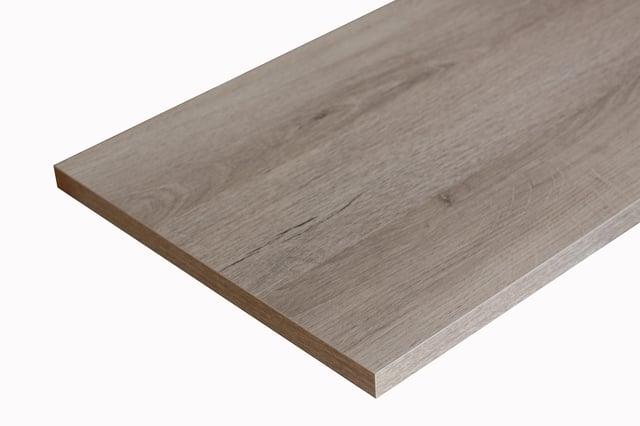 Ripiano per interno mobile in truciolare ARTENS L 80 x P 30 Sp 18 mm rovere grigio