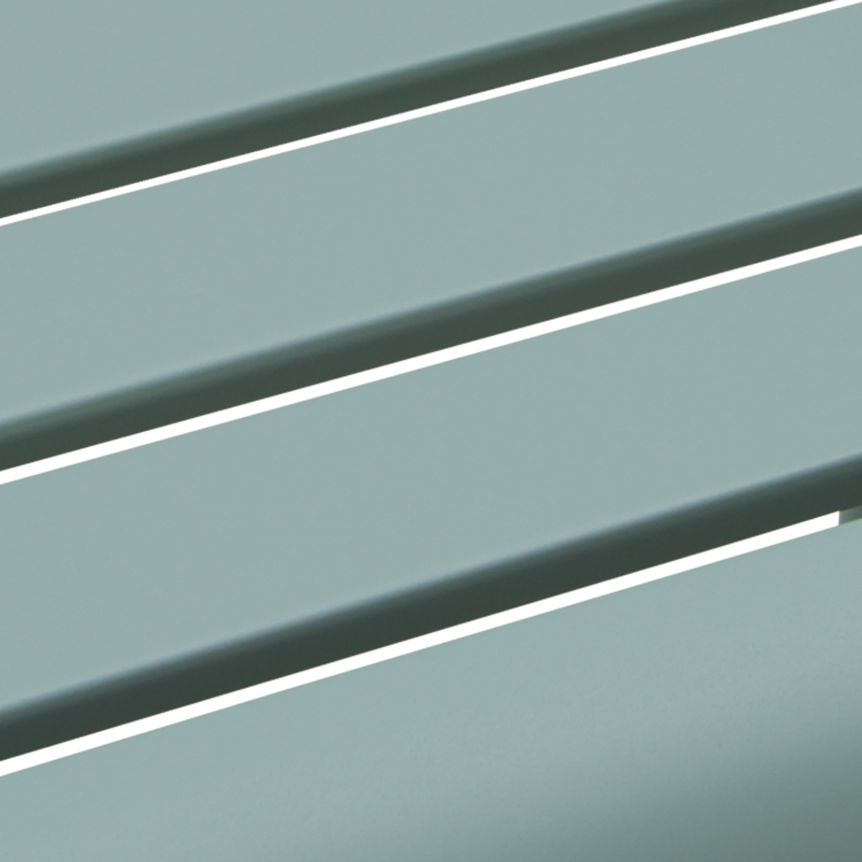 Banco de jardim METAL 118CM VERDE AGAVE - 9