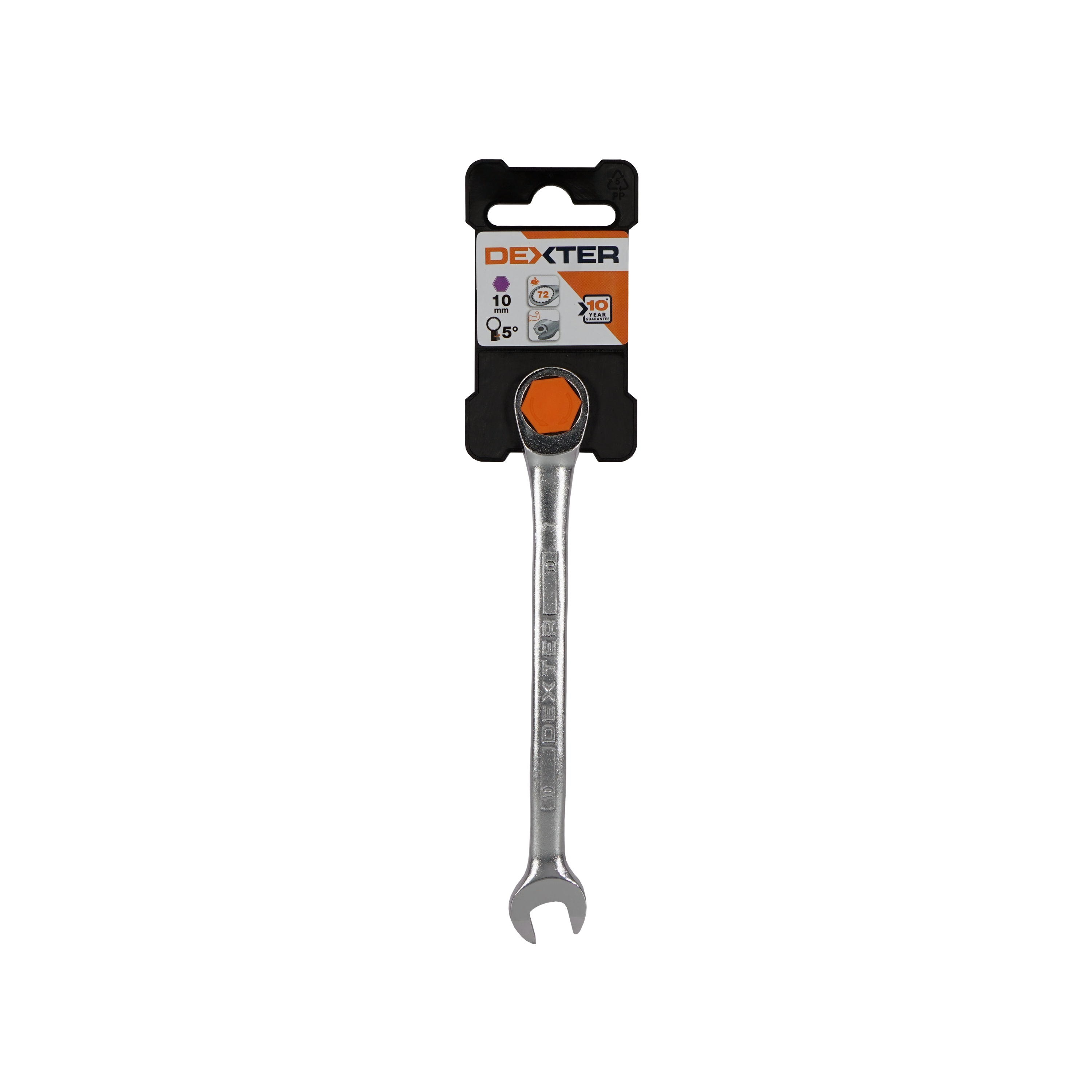 Llave combinada carraca  DEXTER 10 mm - 2