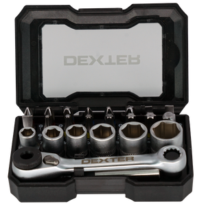 Set Chiavi Combinate Hazet 600SPC/16 | 16 Pezzi Con Teste Sottili, Cromate E Lucidate