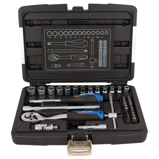 Kit di utensili assortiti DEXTER 82612579, 39 pezzi