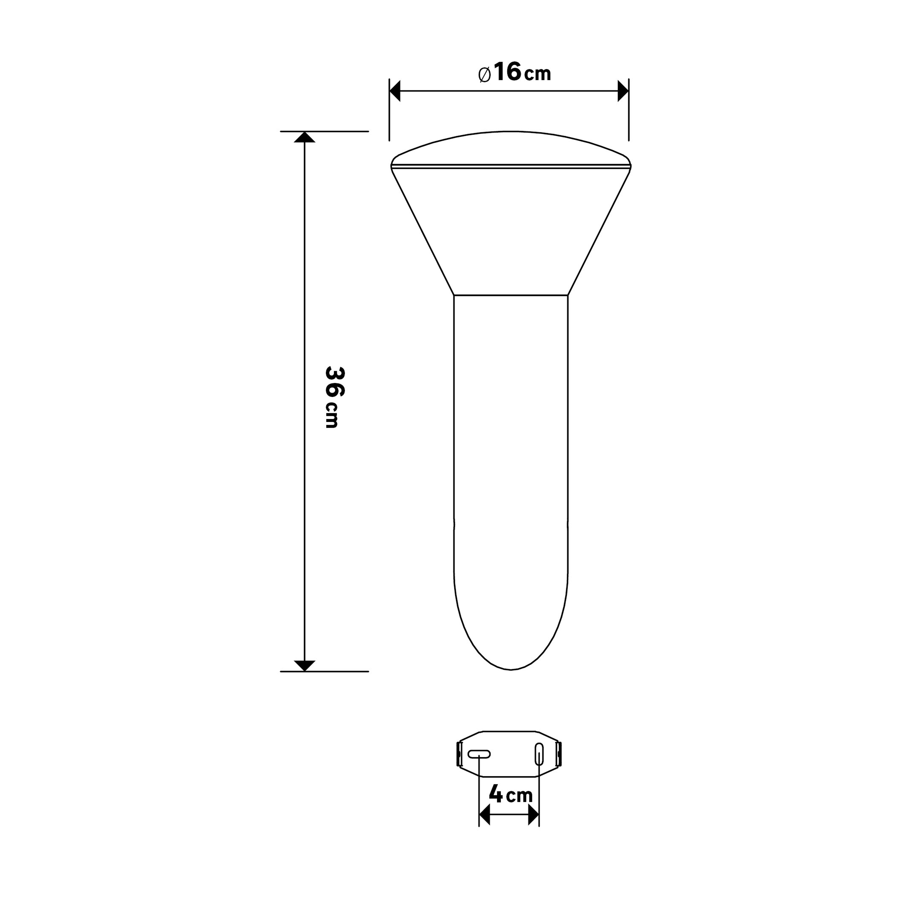 Kinkiet zewnętrzny Milda IP44 E27 Inspire - 7