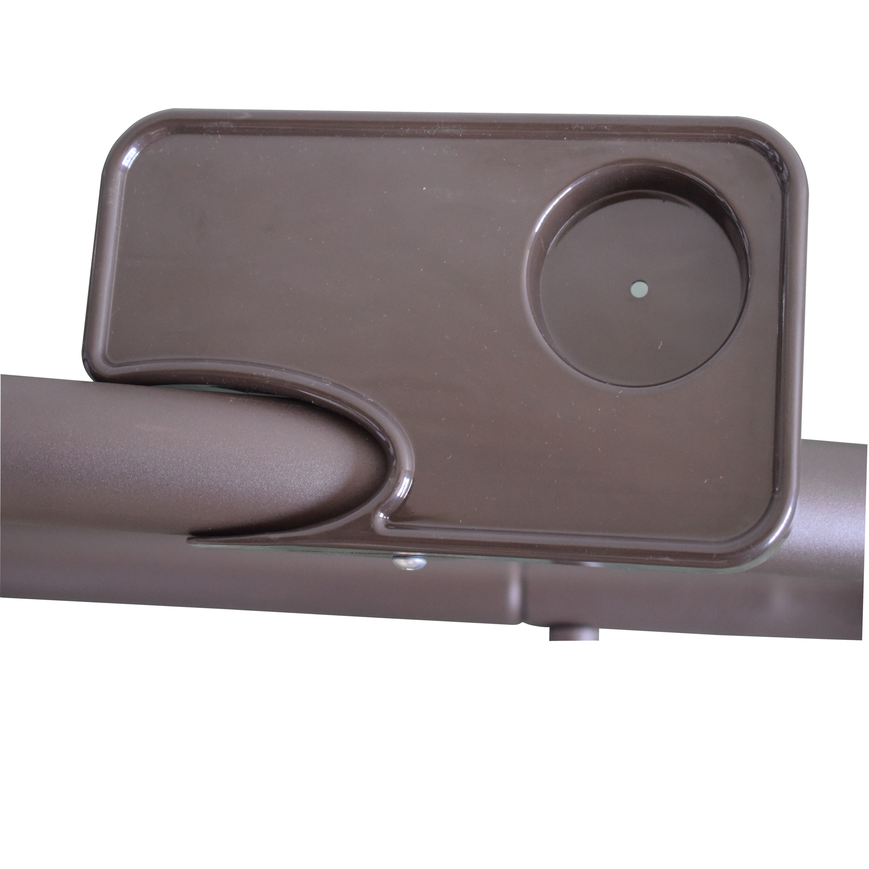 Cadeira baloiço de metal 230X120CM CASTANHO - 32
