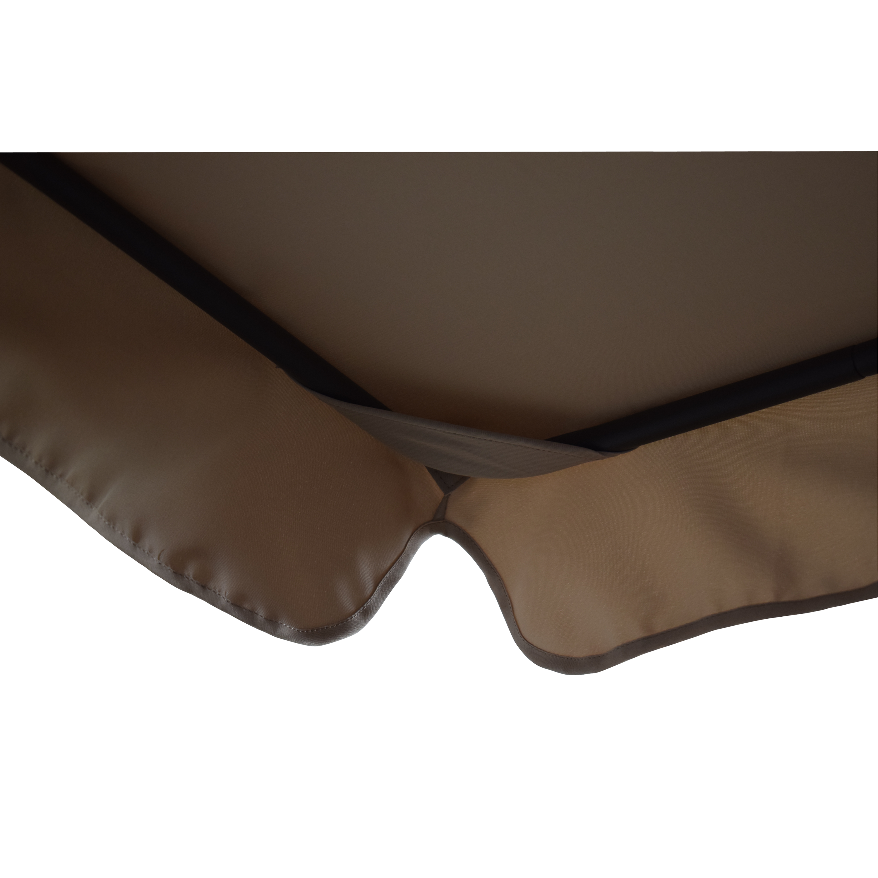 Cadeira baloiço de metal 230X120CM CASTANHO - 35