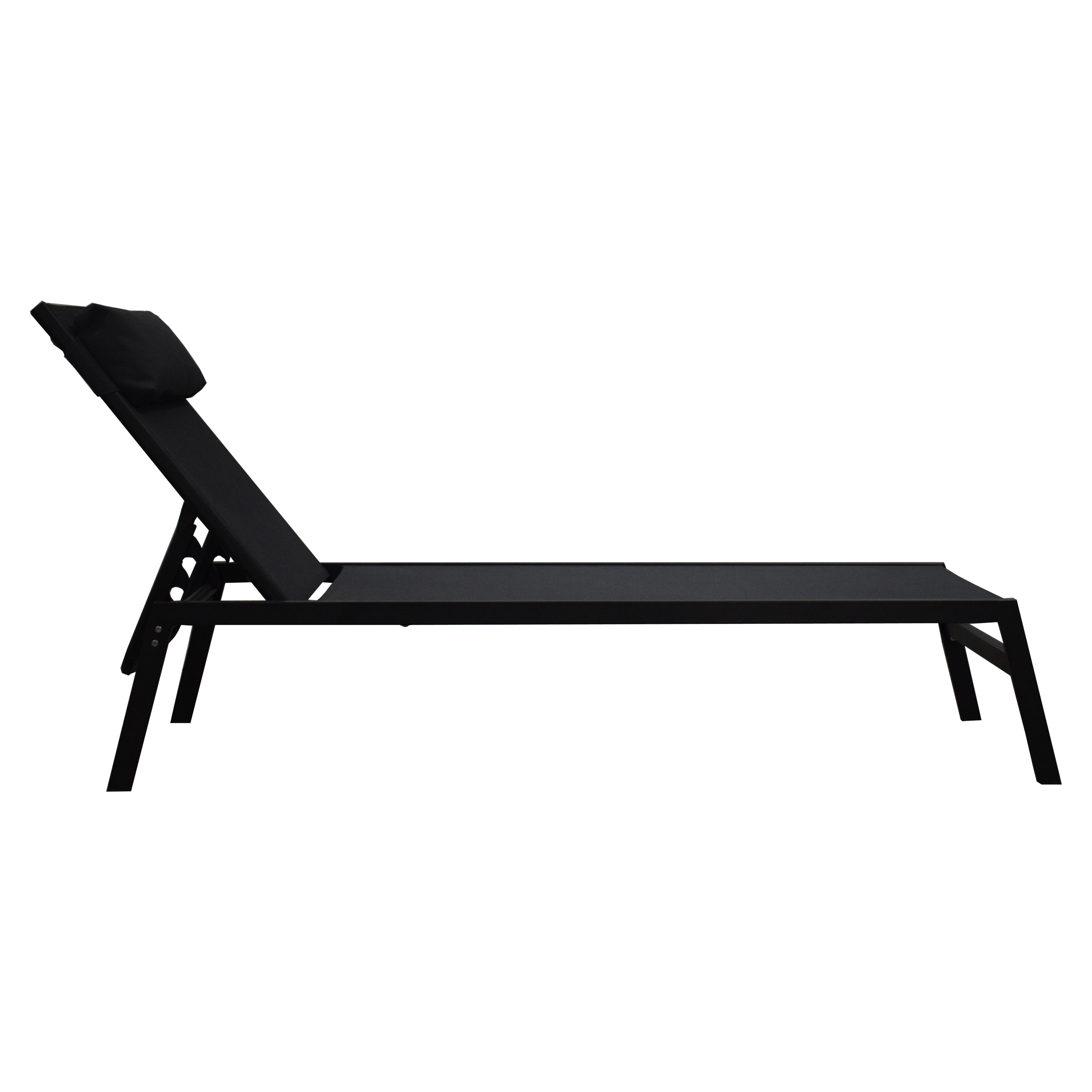 Espreguiçadeira de metal  antracite Naterial Riba - 17