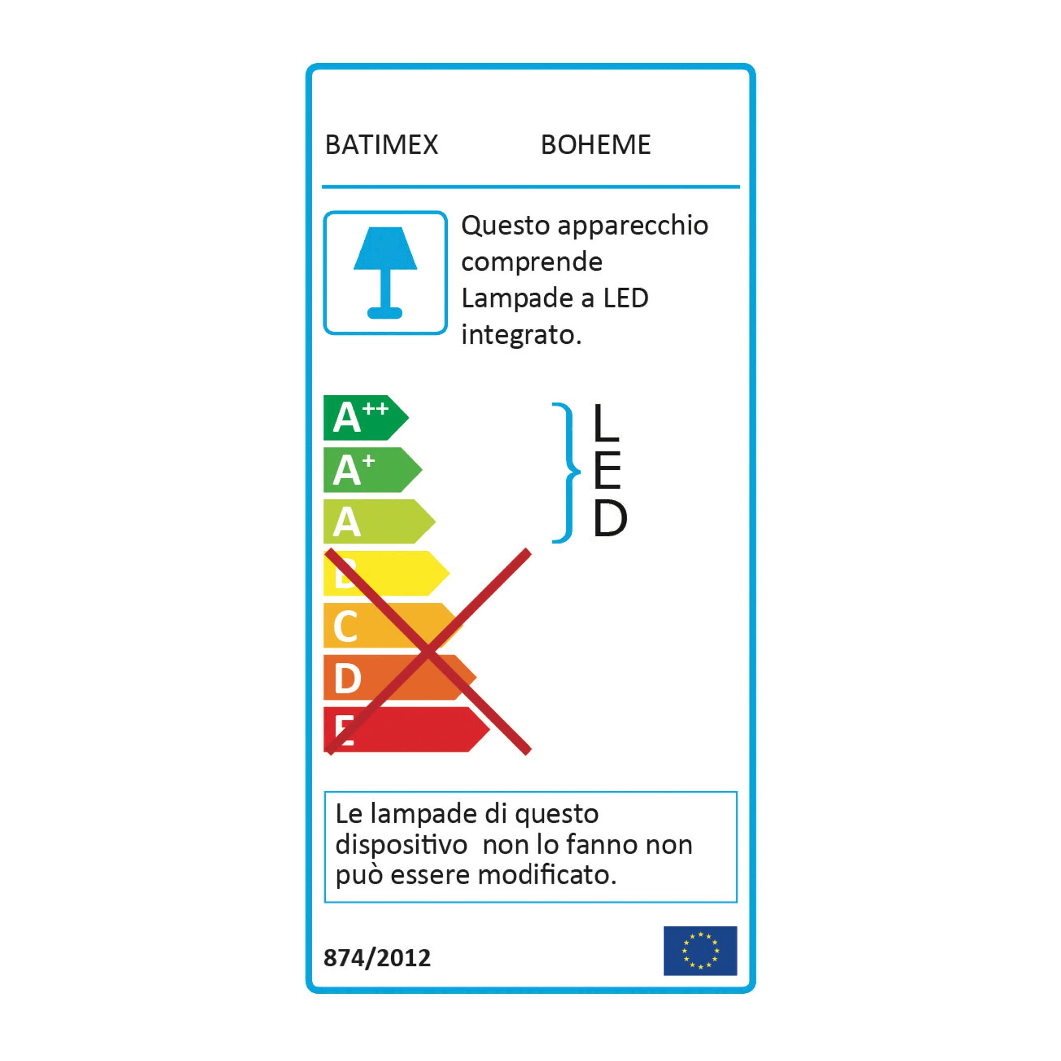 Lampada da esterno senza fili Boheme marrone , luce bianco IP44 LUMISKY - 12