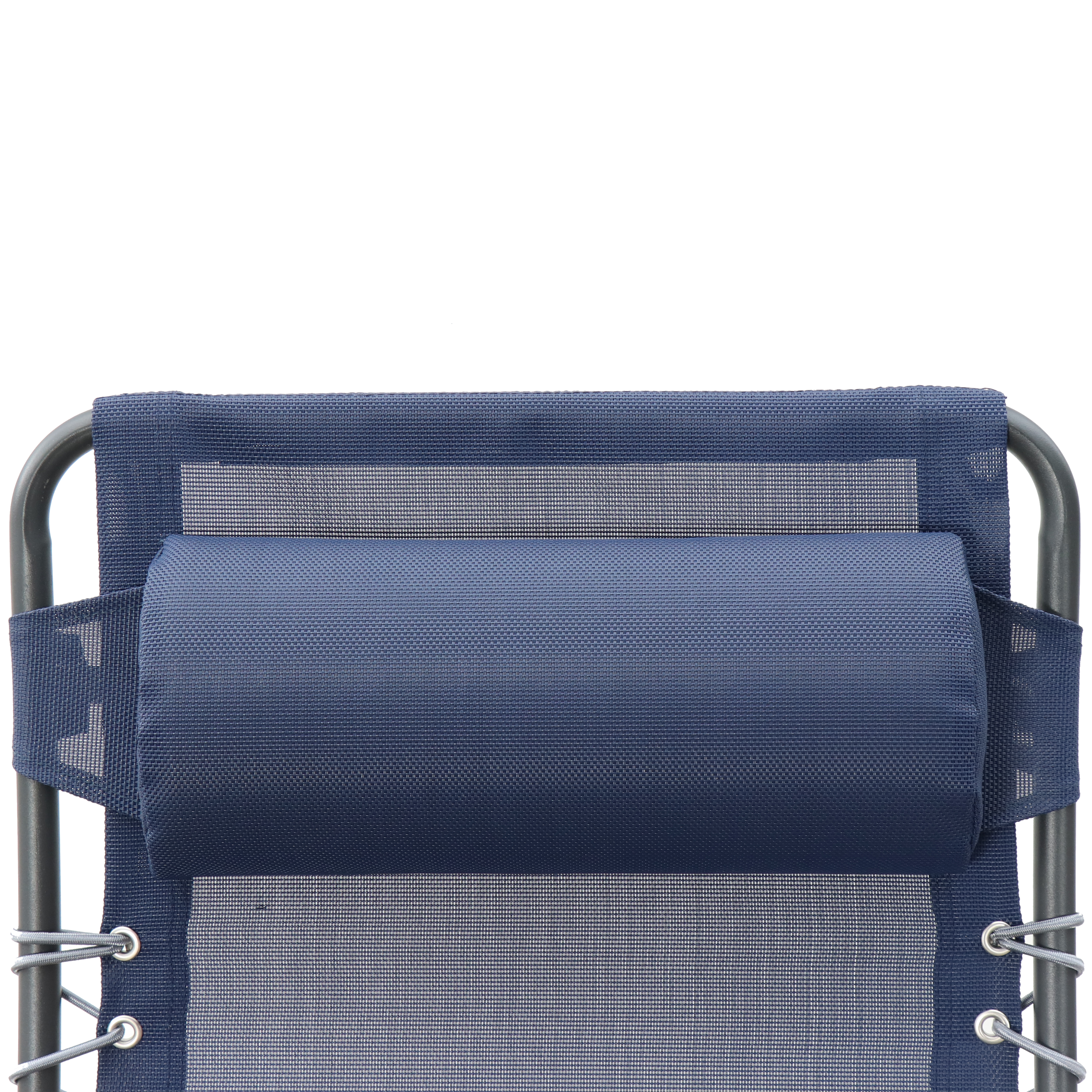 Sillón de jardín de metal NATERIAL Zero Gravity azul - 7