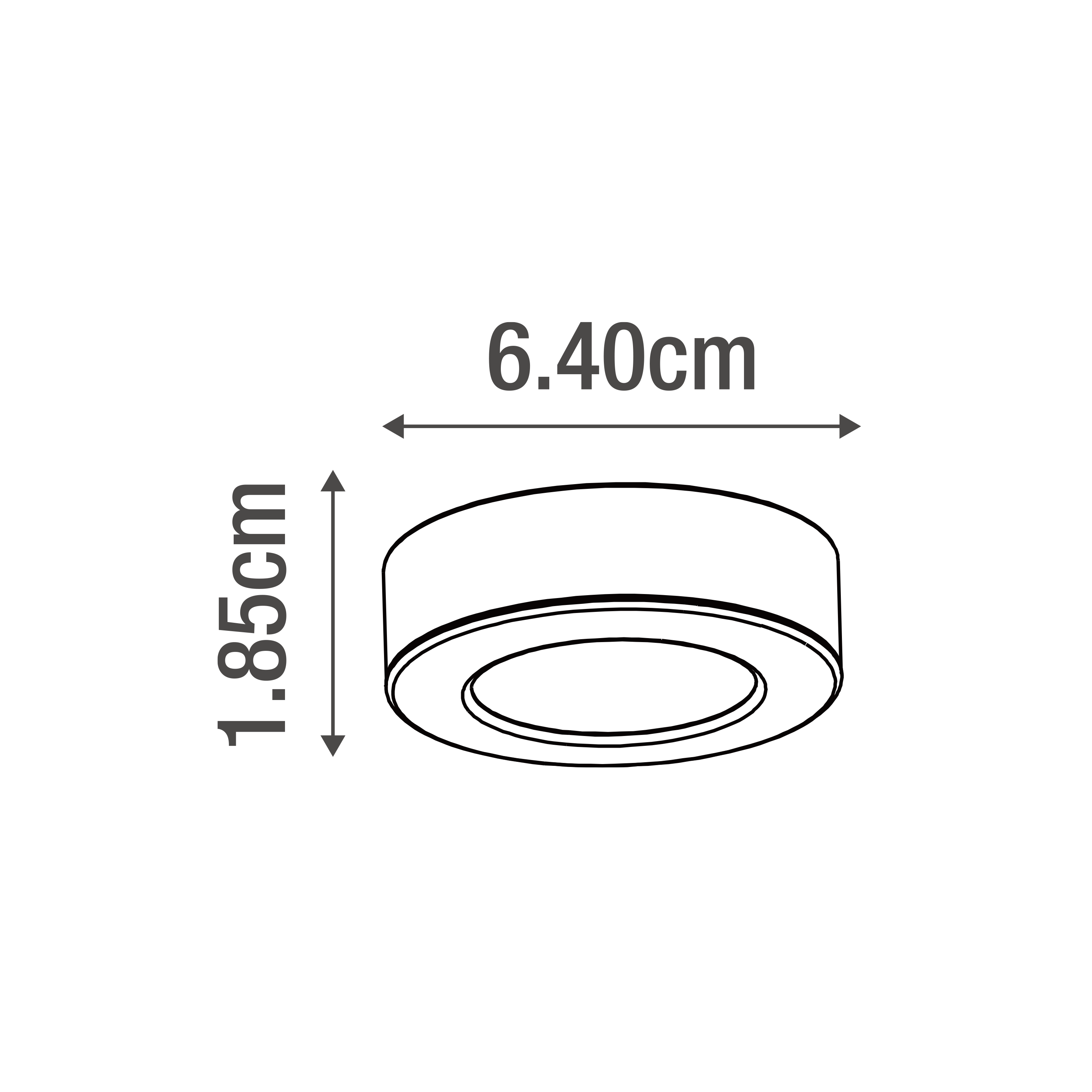 Oprawa podszafkowa LAKAO IP20 6.4 cm biała LED INSPIRE - 22