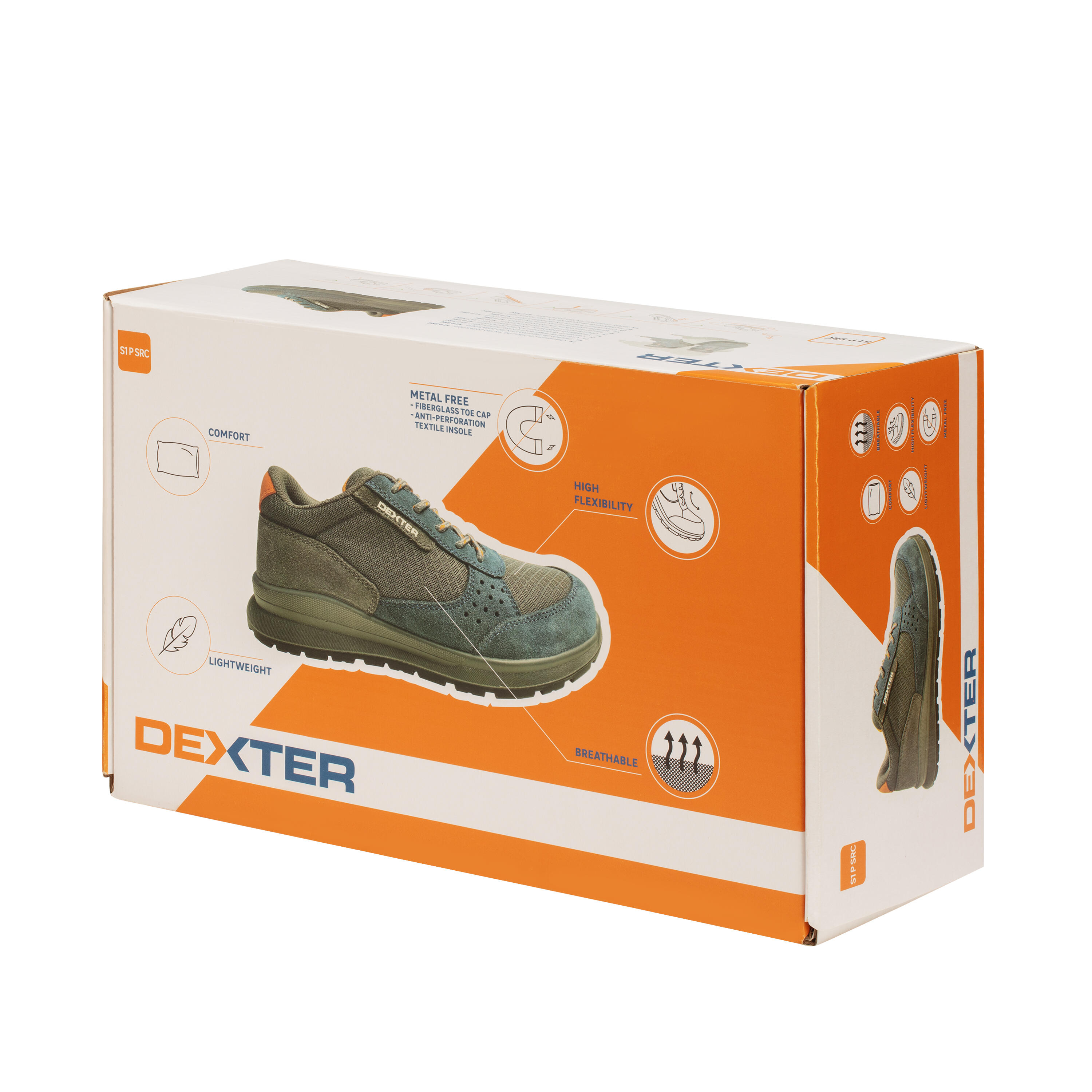 Chaussures de sécurité basses DEXTER S1p T46 - 11