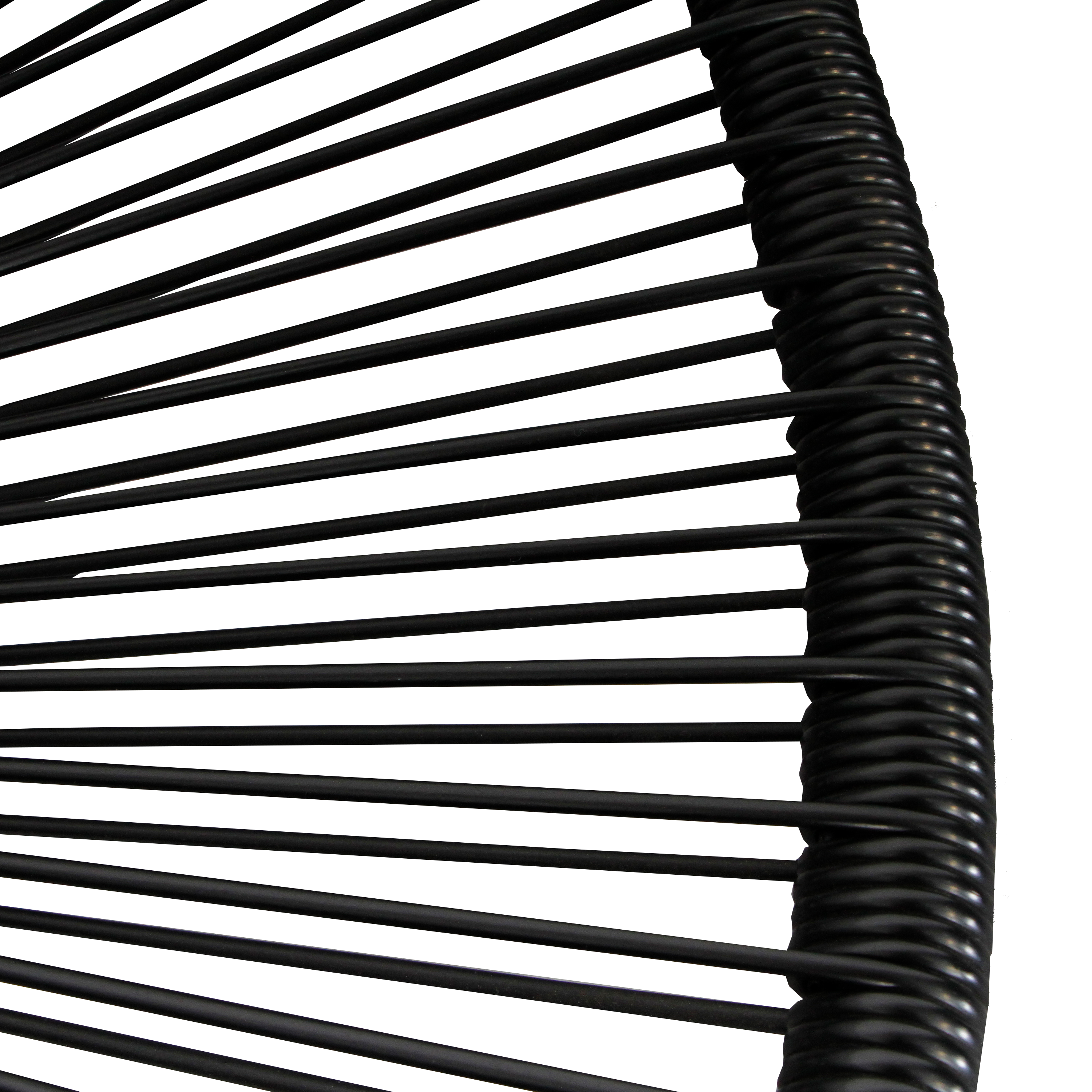 Krzesło ogrodowe Acapulco czarne - 8