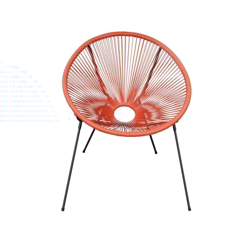 Krzesło ogrodowe Acapulco czerwone