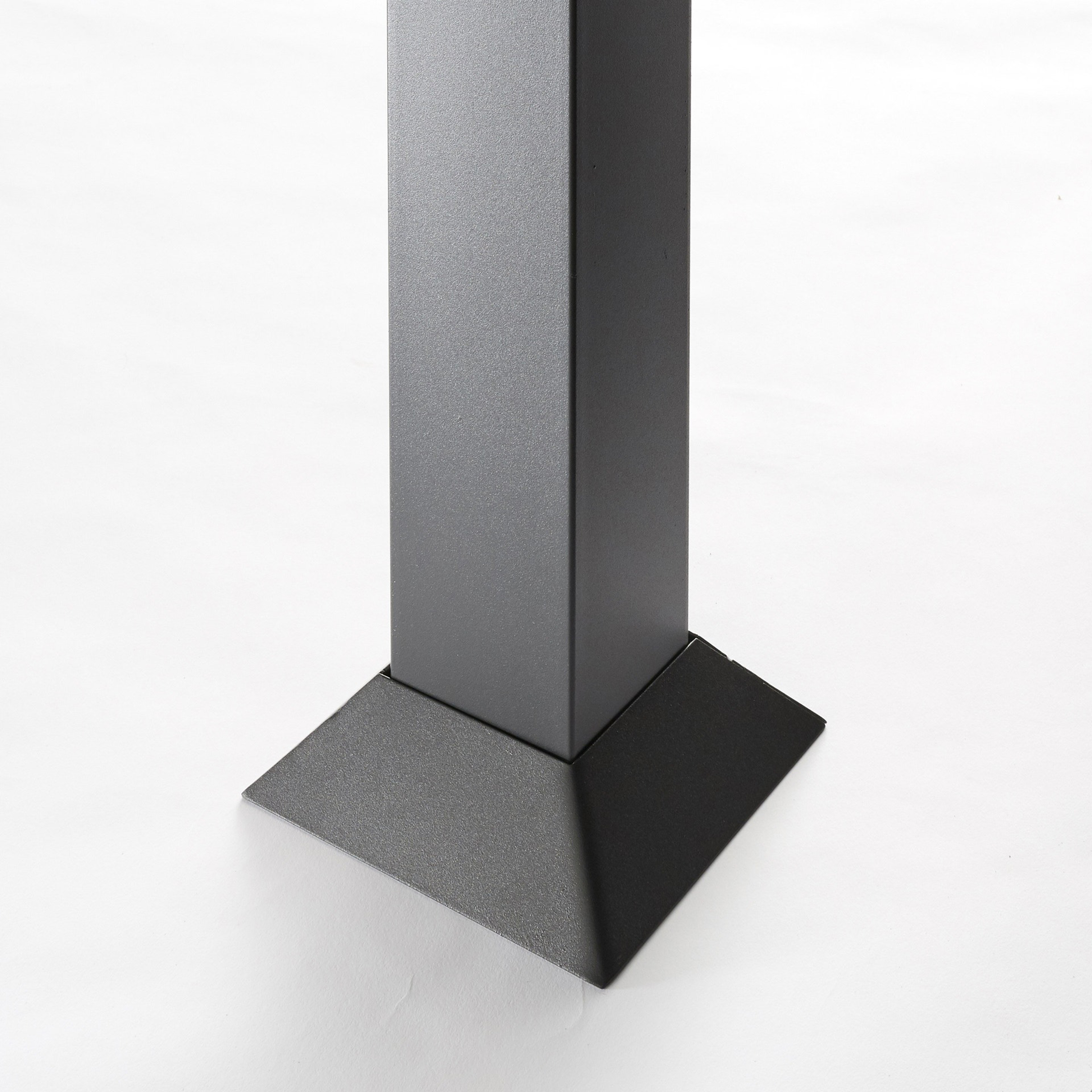 Pergola bioclimatique autoportante First II aluminium gris anthracite, 9m² - 11