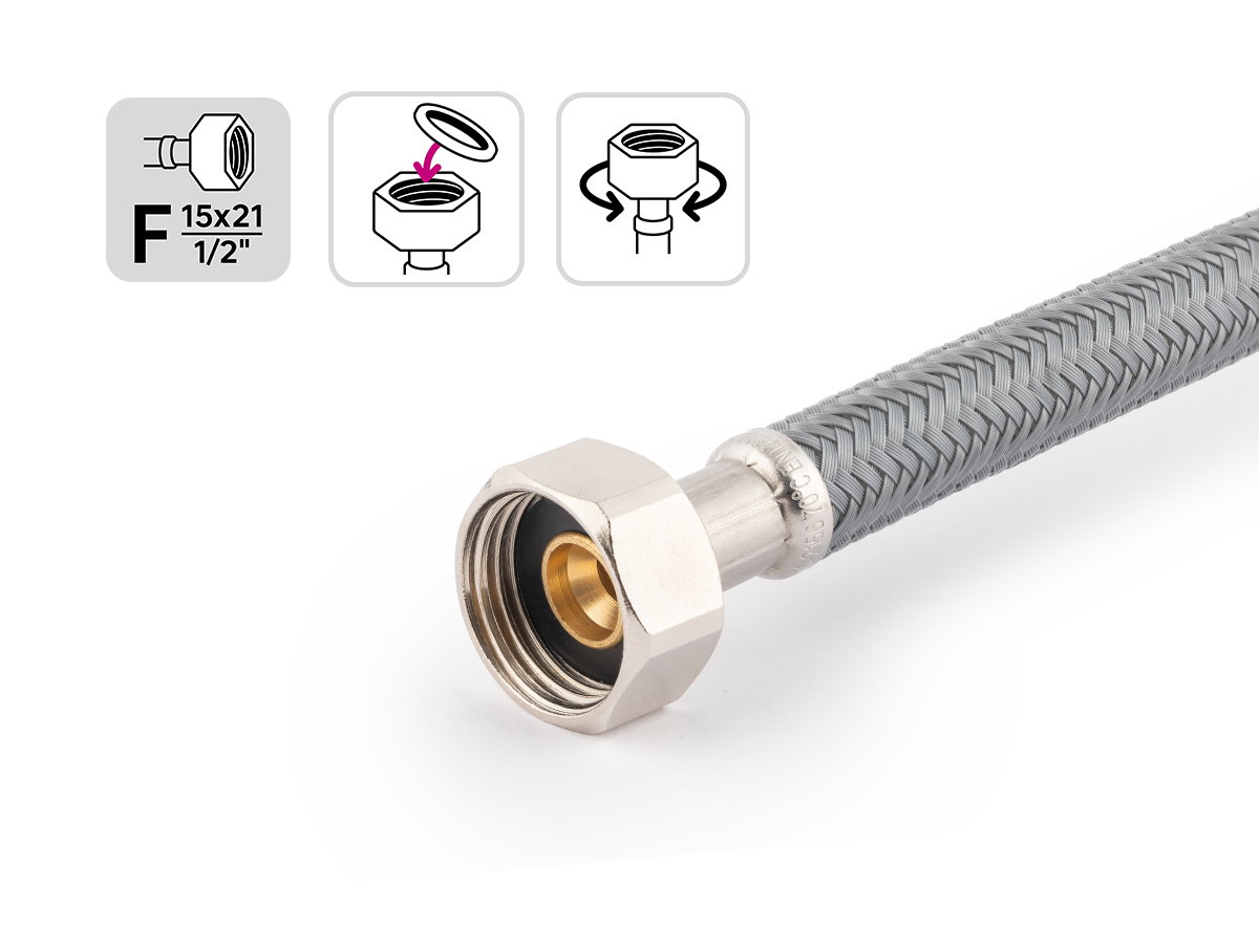 Flexible femelle/femelle 15x21 (1/2