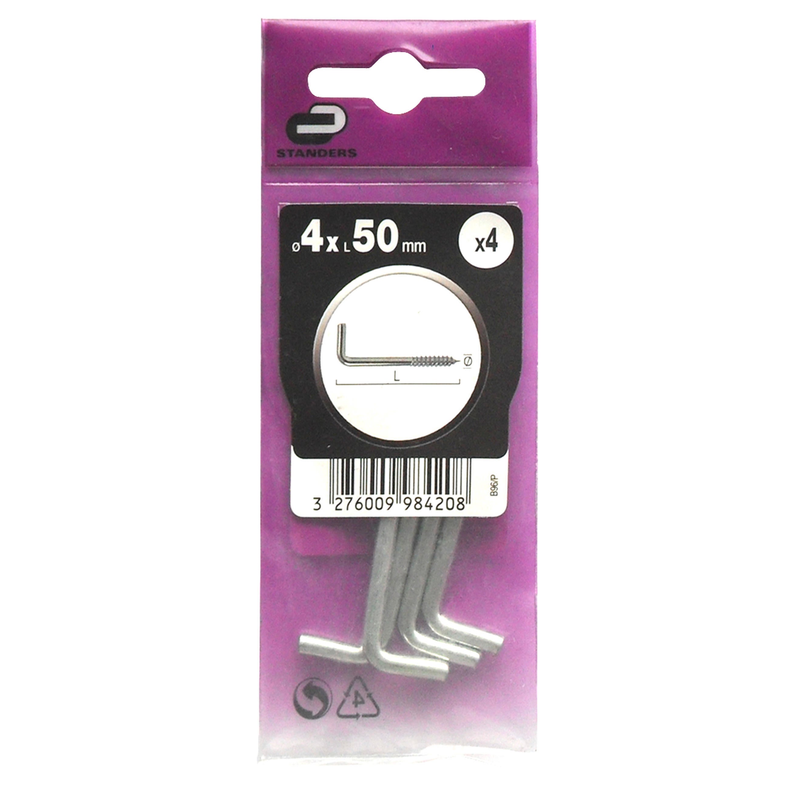 4 Escápulas STANDERS 4X50 MM - 3