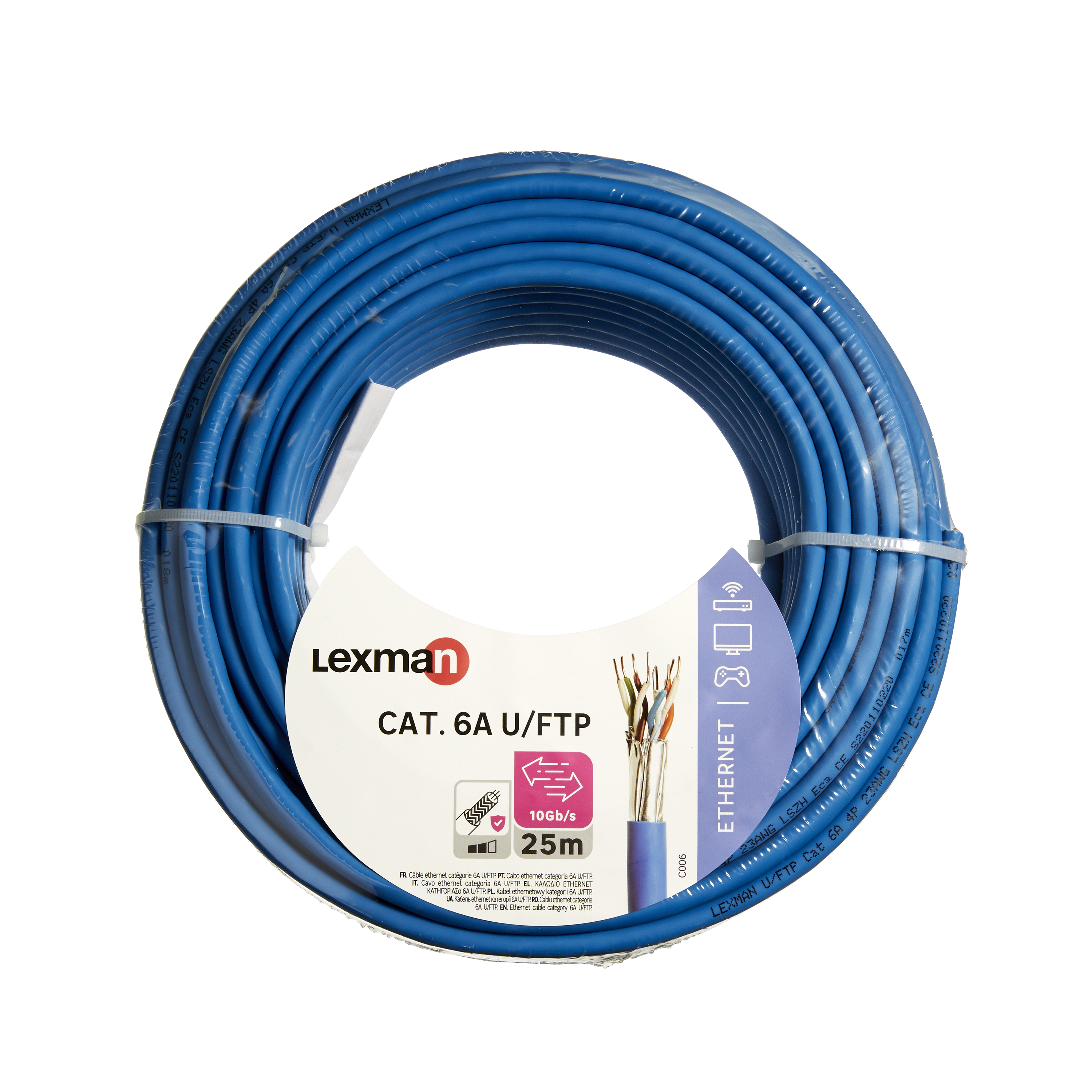 Cavo LAN StarTech 2 Metri Cat6 Blu N6LPATCH2MBL - Qualità Professionale