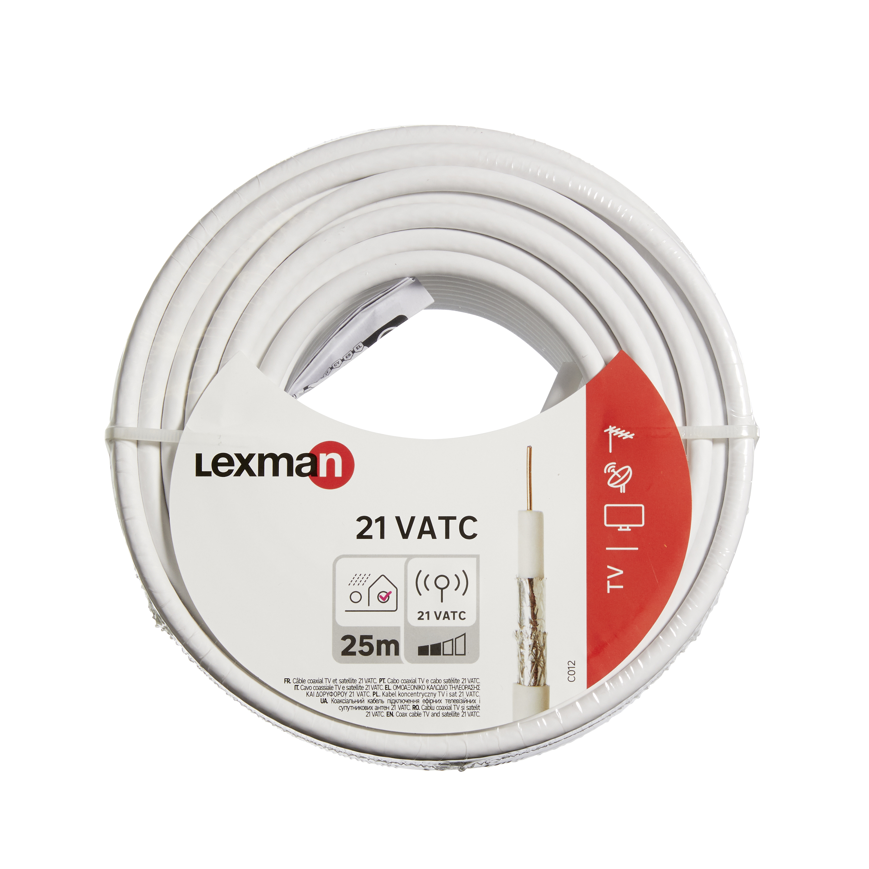 Cabo tv Lexman 25m 21vatc fc-e - 6