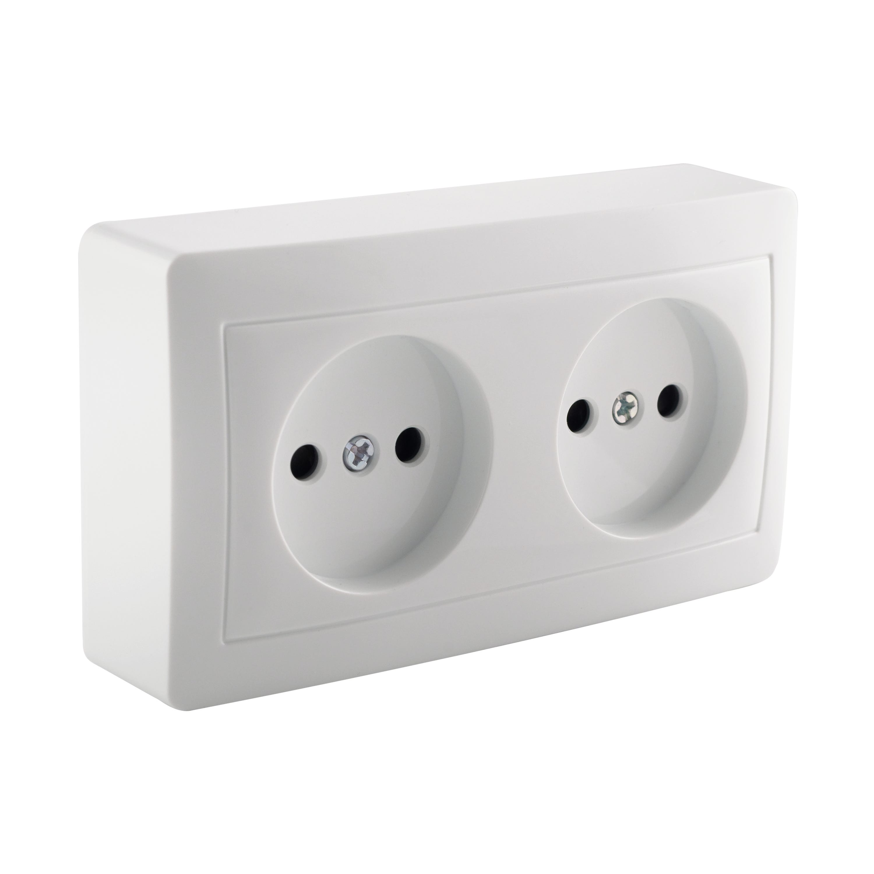Enchufe Doble De Superficie LEXMAN 16A Leroy Merlin enchufe-doble-de-superficie-lexman-16a-leroy-merlin