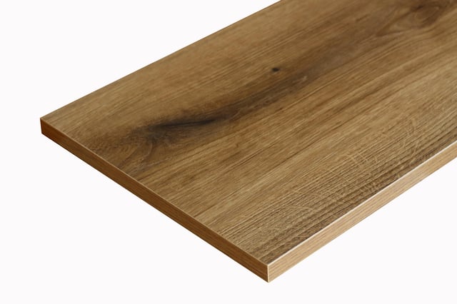 Ripiano per interno mobile in truciolare ARTENS L 80 x P 20 Sp 18 mm rovere scuro