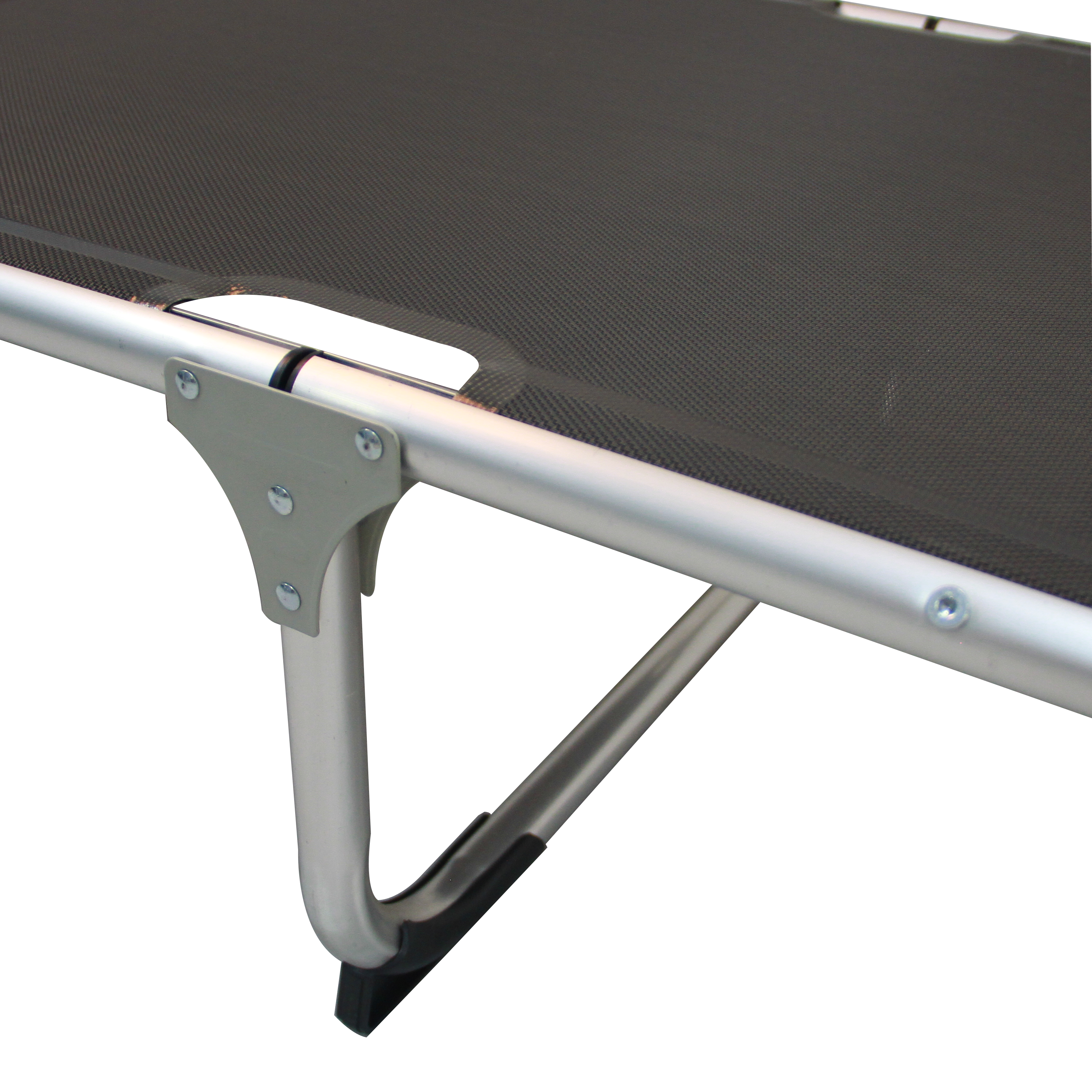 Espreguiçadeira alumínio com pala para o sol 61x188 cm antracite Azur - 5