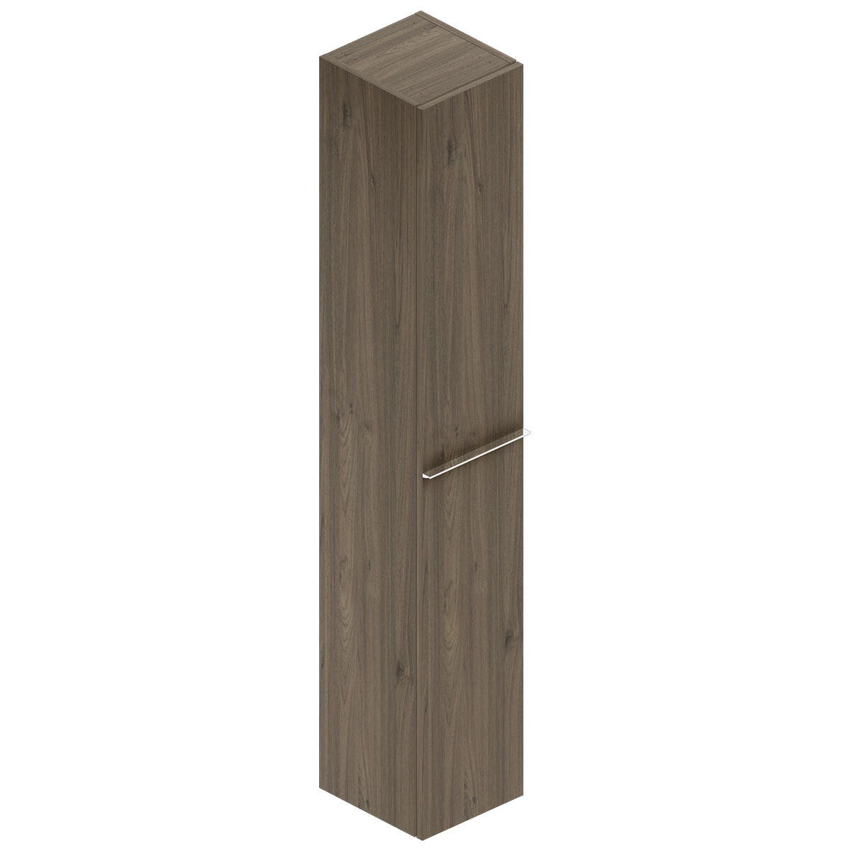 Colonna per mobile bagno Linea 1 anta P 30 x L 30 x H 180 cm rovere cotto truciolare - 2